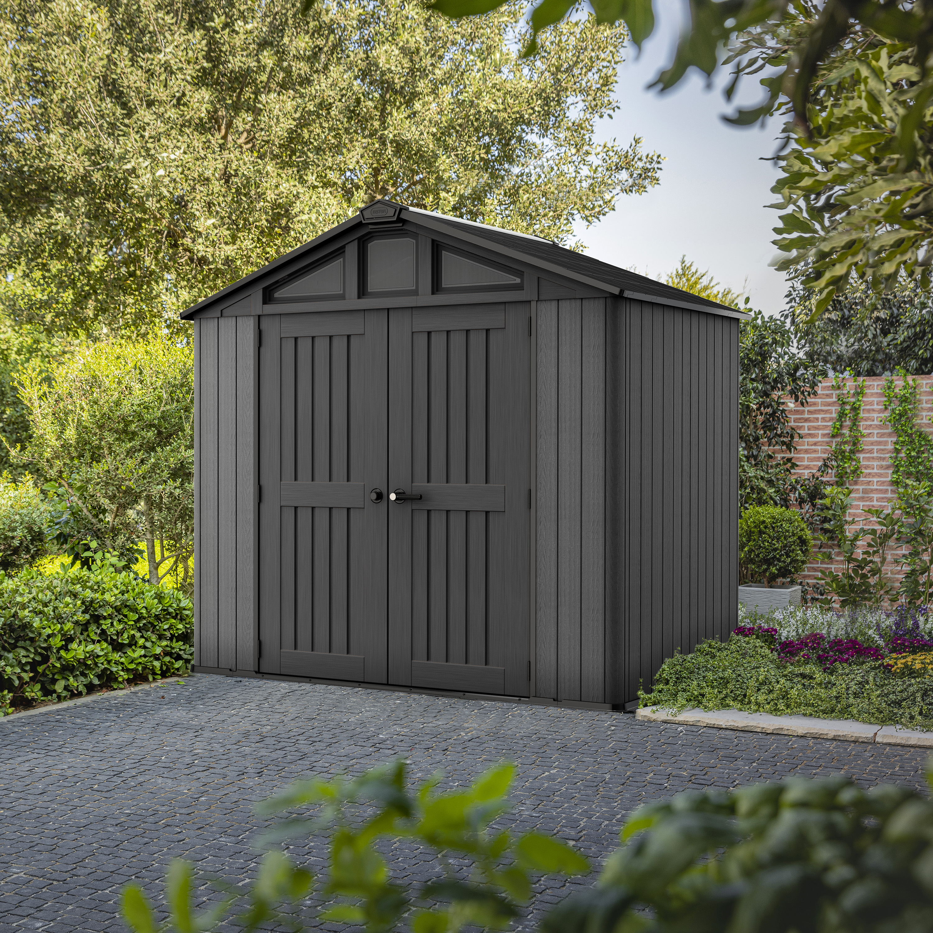 Keter Stronghold Grey Shed - 8 x 6ft