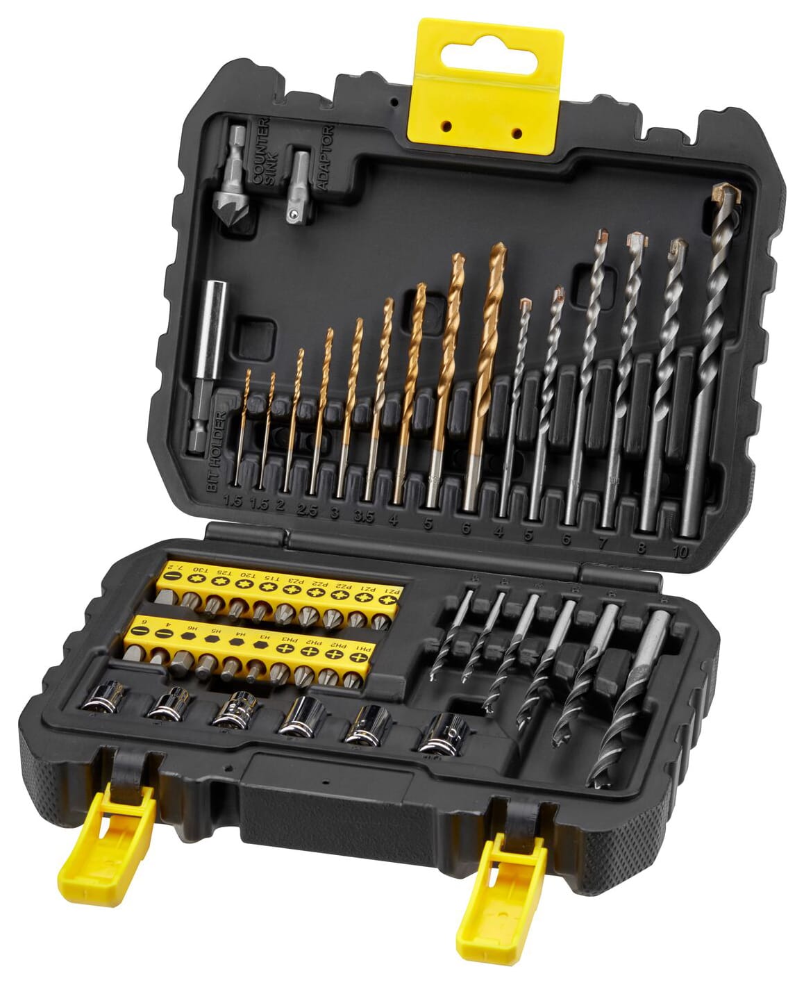 Stanley 50 Piece Mixed Drilling and Screwdriving Set