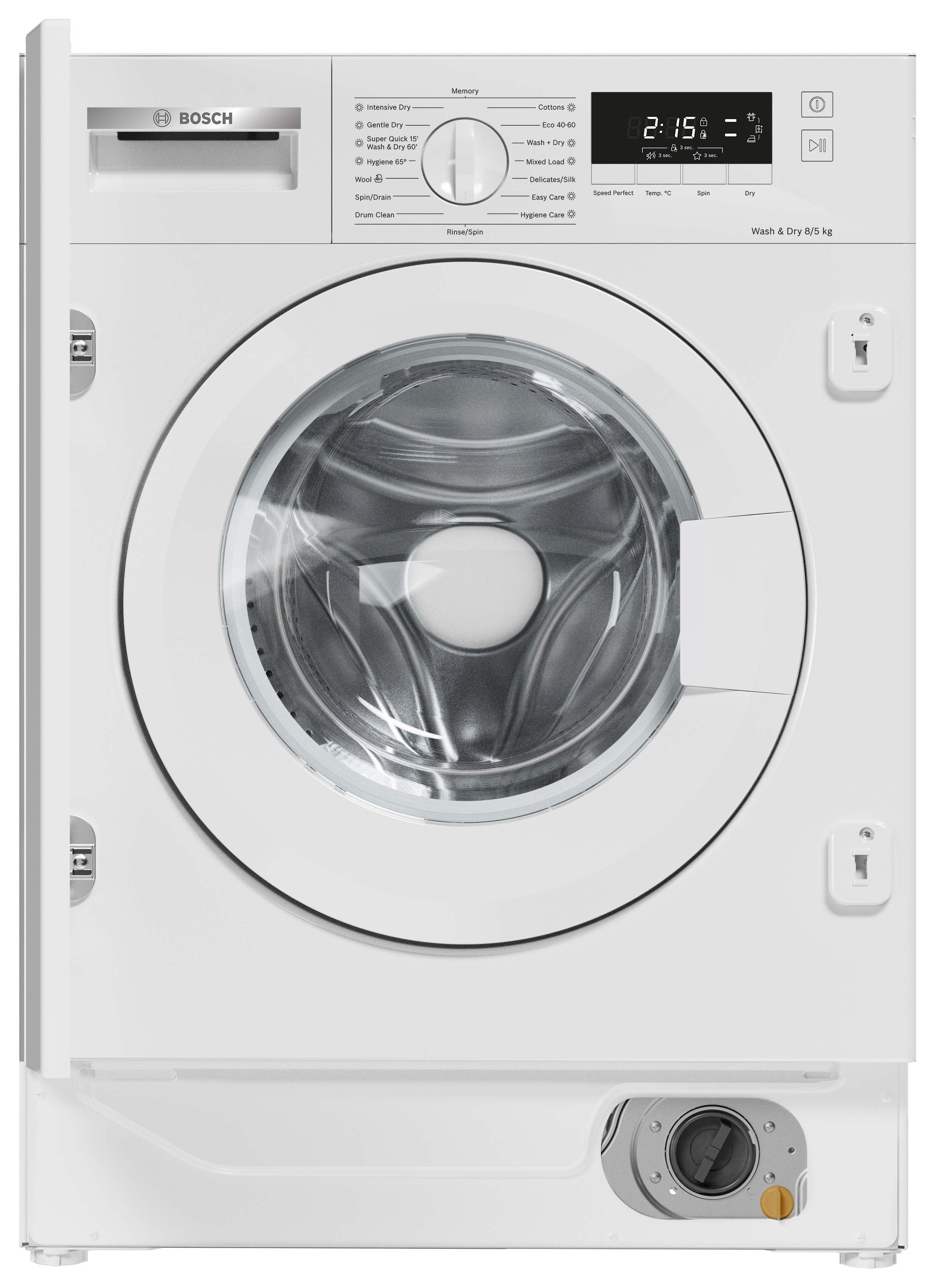 Bosch WKD28260GB Series 4 Integrated Washer Dryer 8/5 kg
