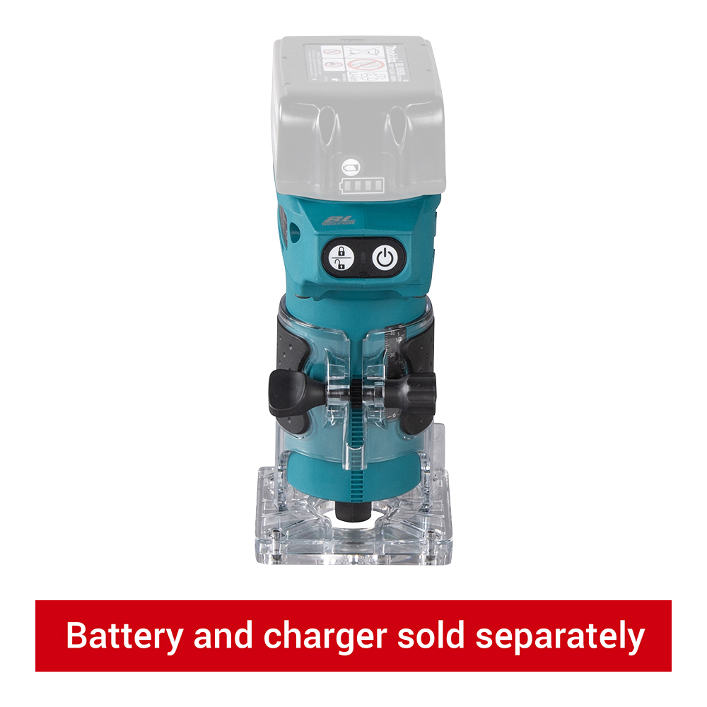 Makita DRT52Z 18V Cordless Brushless Router Trimmer - Bare