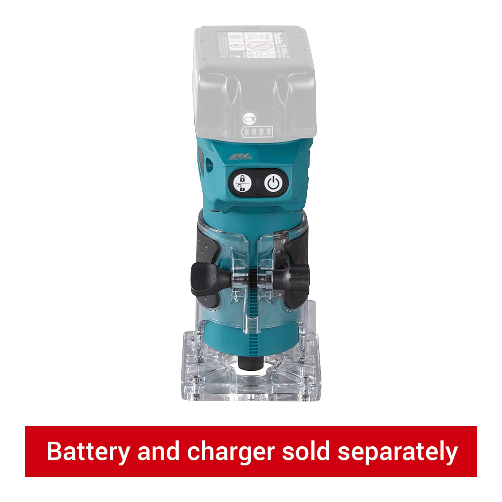 Makita DRT52Z 18V Cordless Brushless Router Trimmer - Bare