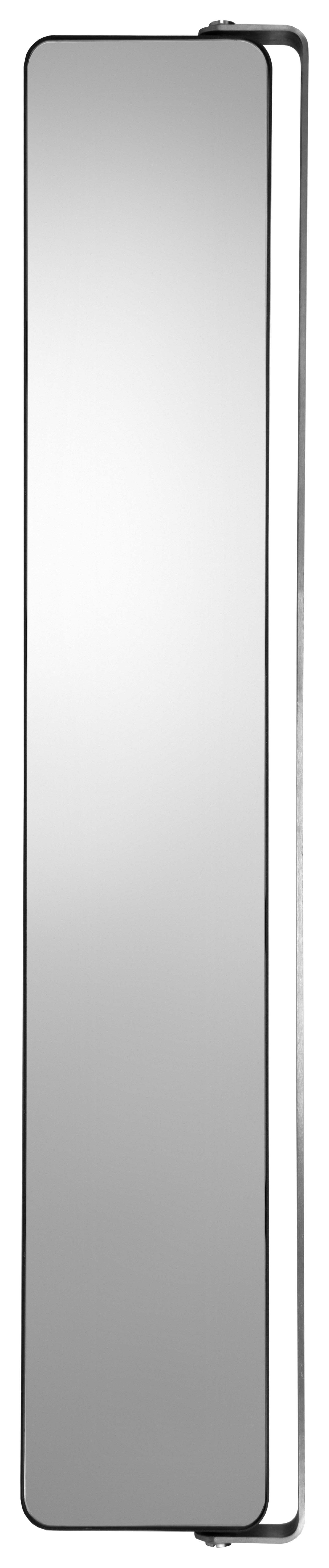 Croydex Arun Matt Black Tall Pivoting Cabinet
