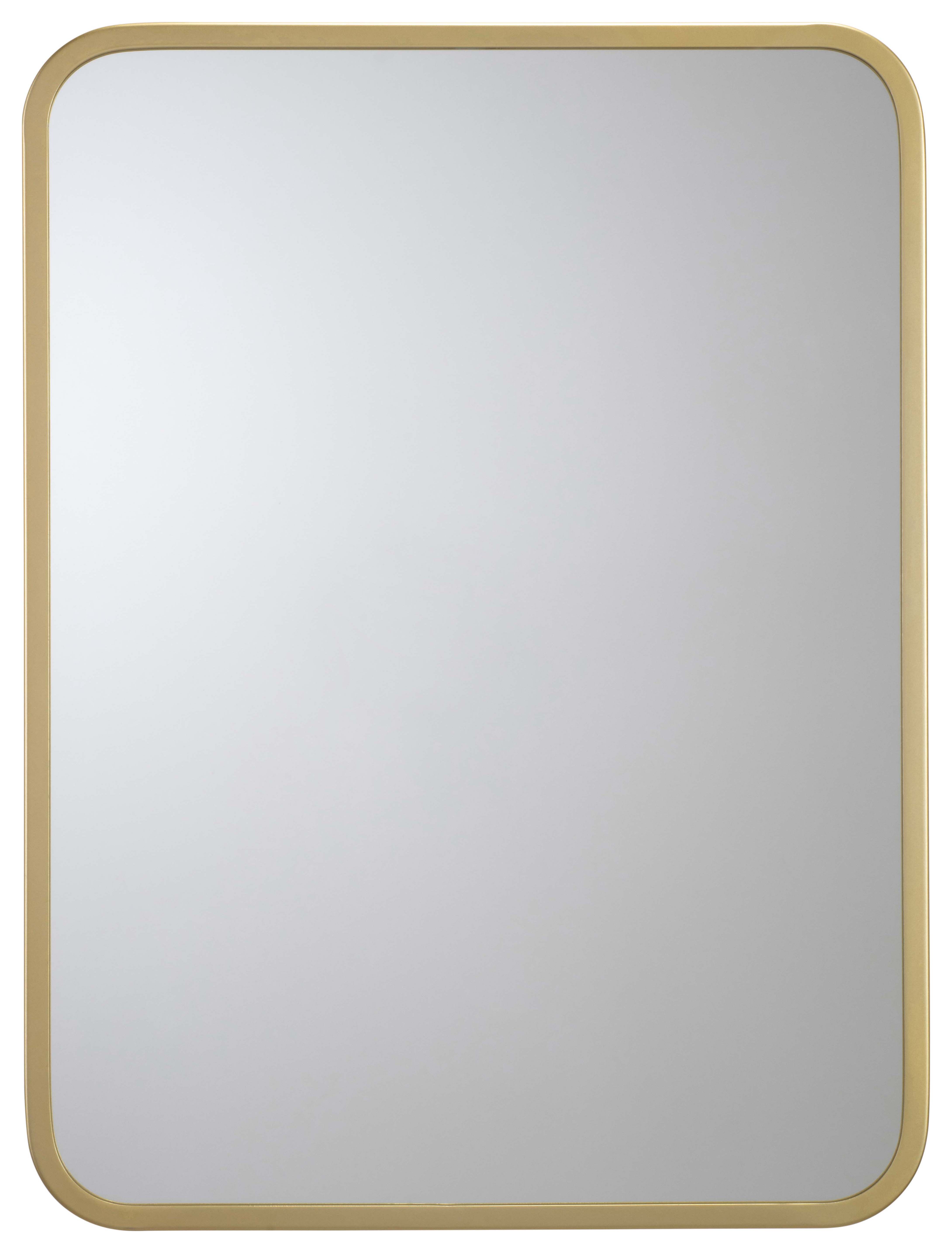 Croydex Brass Framed Single Cabinet
