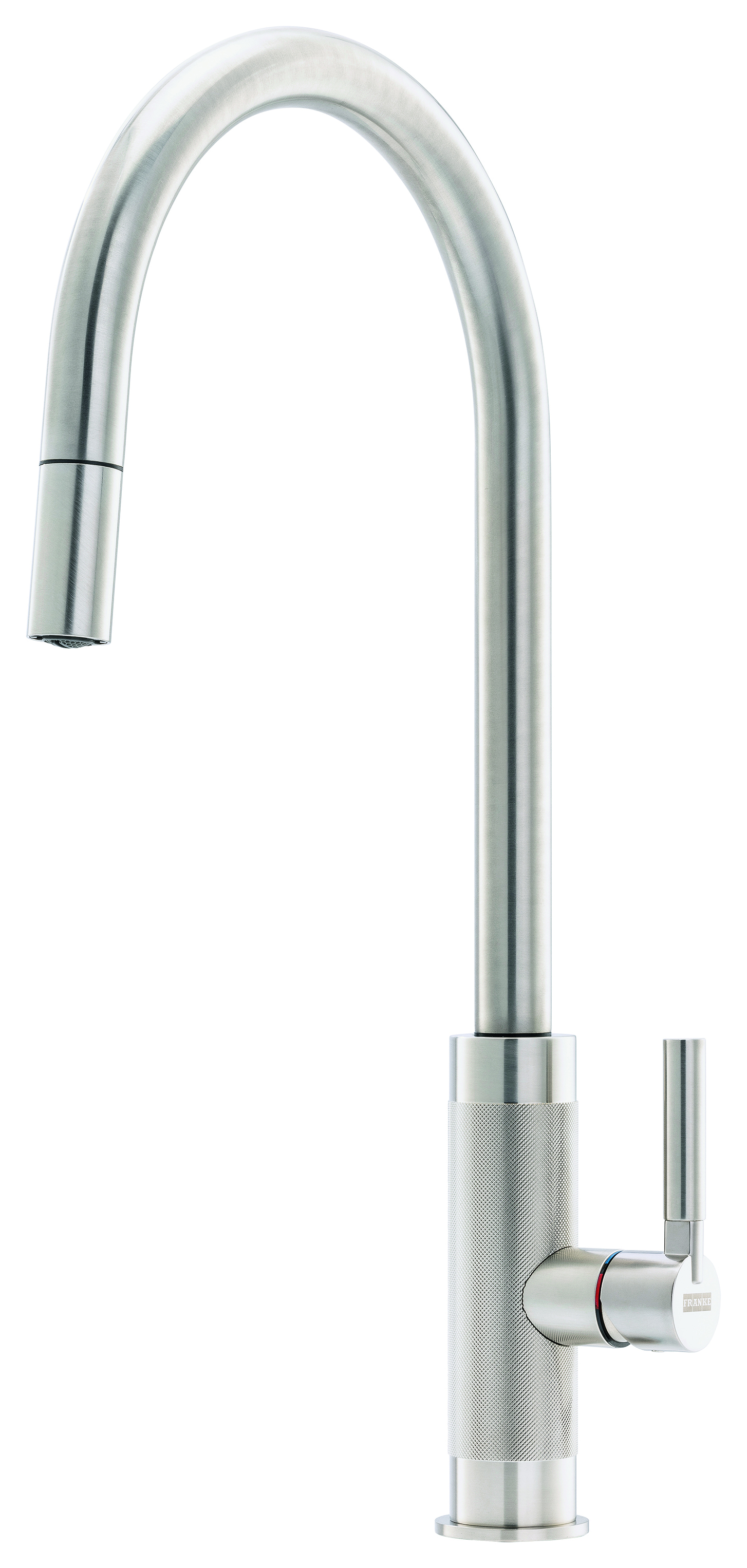 Franke Tessuto Pull Out Tap - Stainless Steel