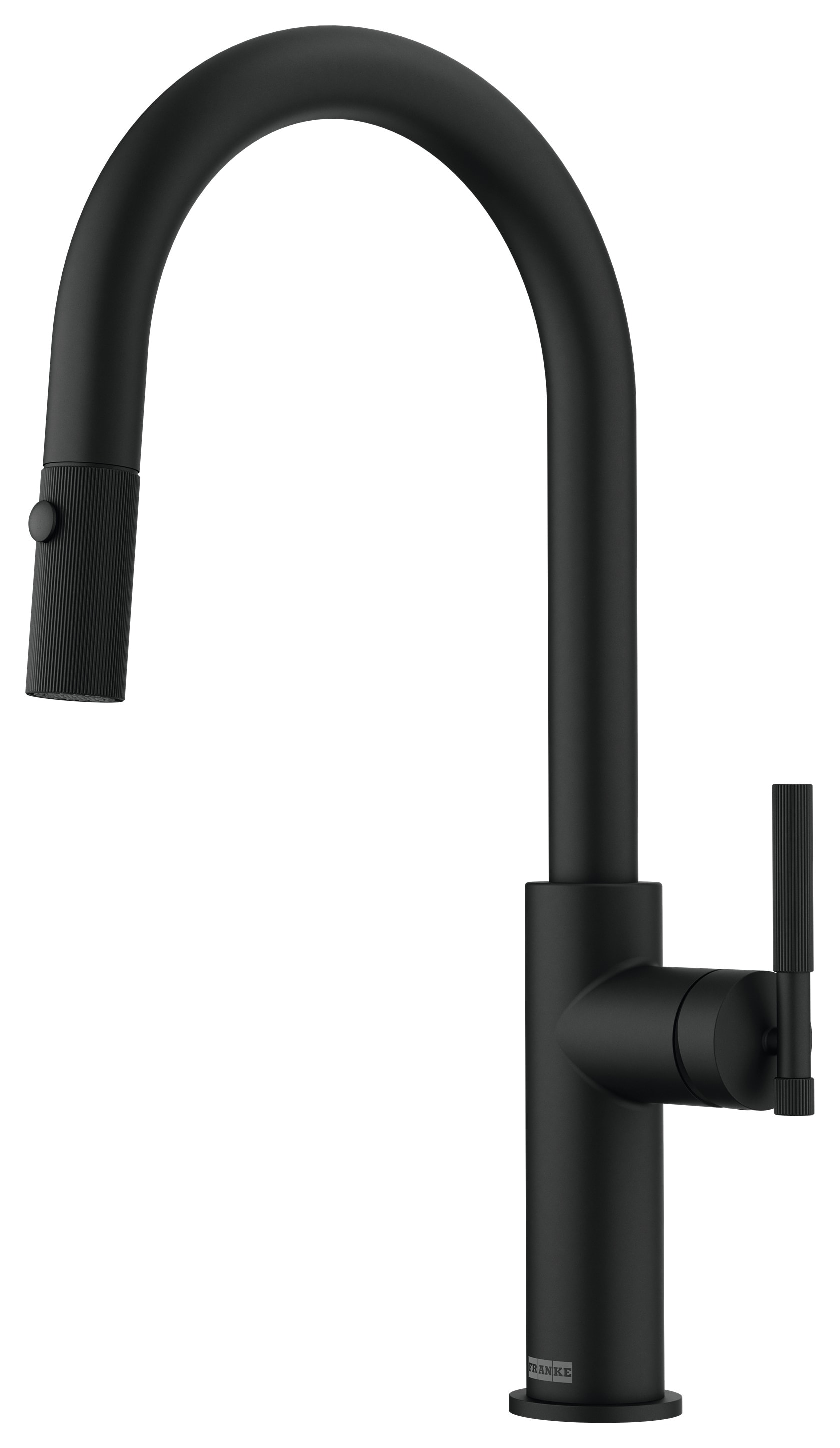 Franke Maris Stripes Pull Out Tap - Matt Black