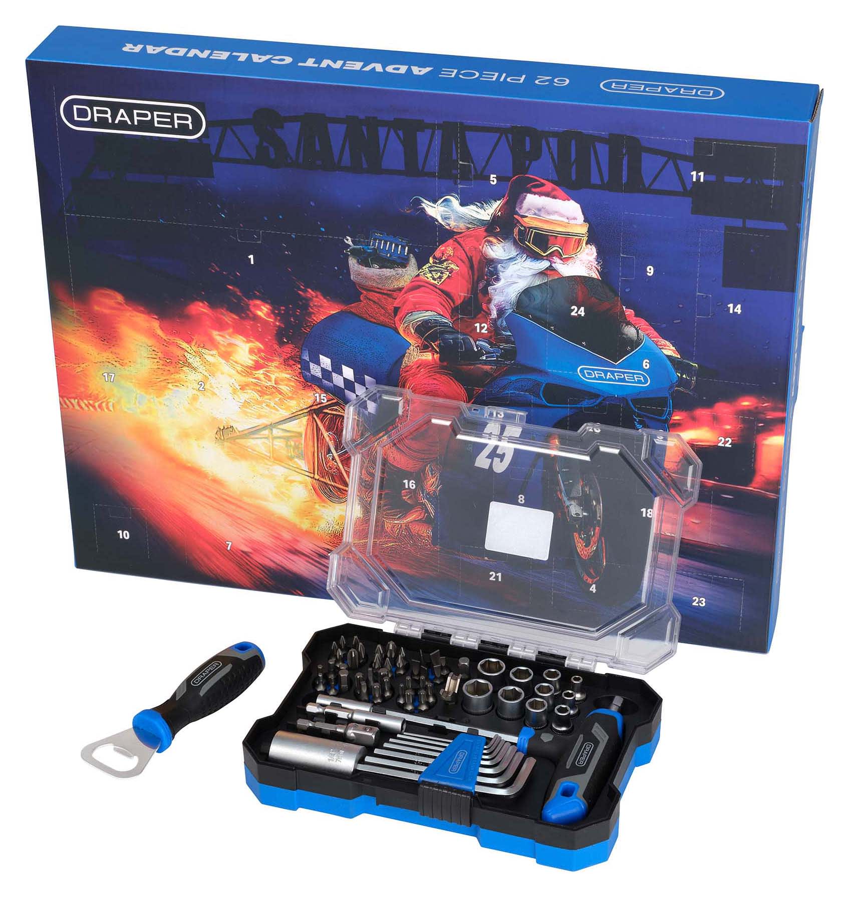 Draper 62 Piece Advent Calendar