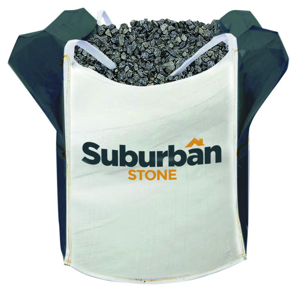 Suburban Stone 20mm Black Basalt Decorative Aggregate - Jumbo Bag