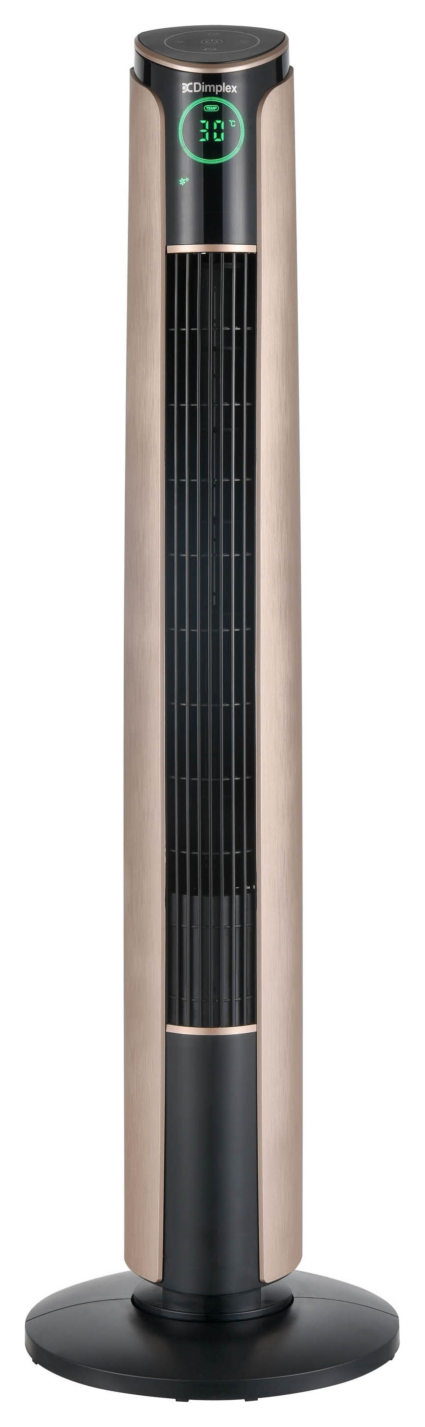 Dimplex Ion Fresh Cooling Tower Fan with Remote Control - Black & Copper