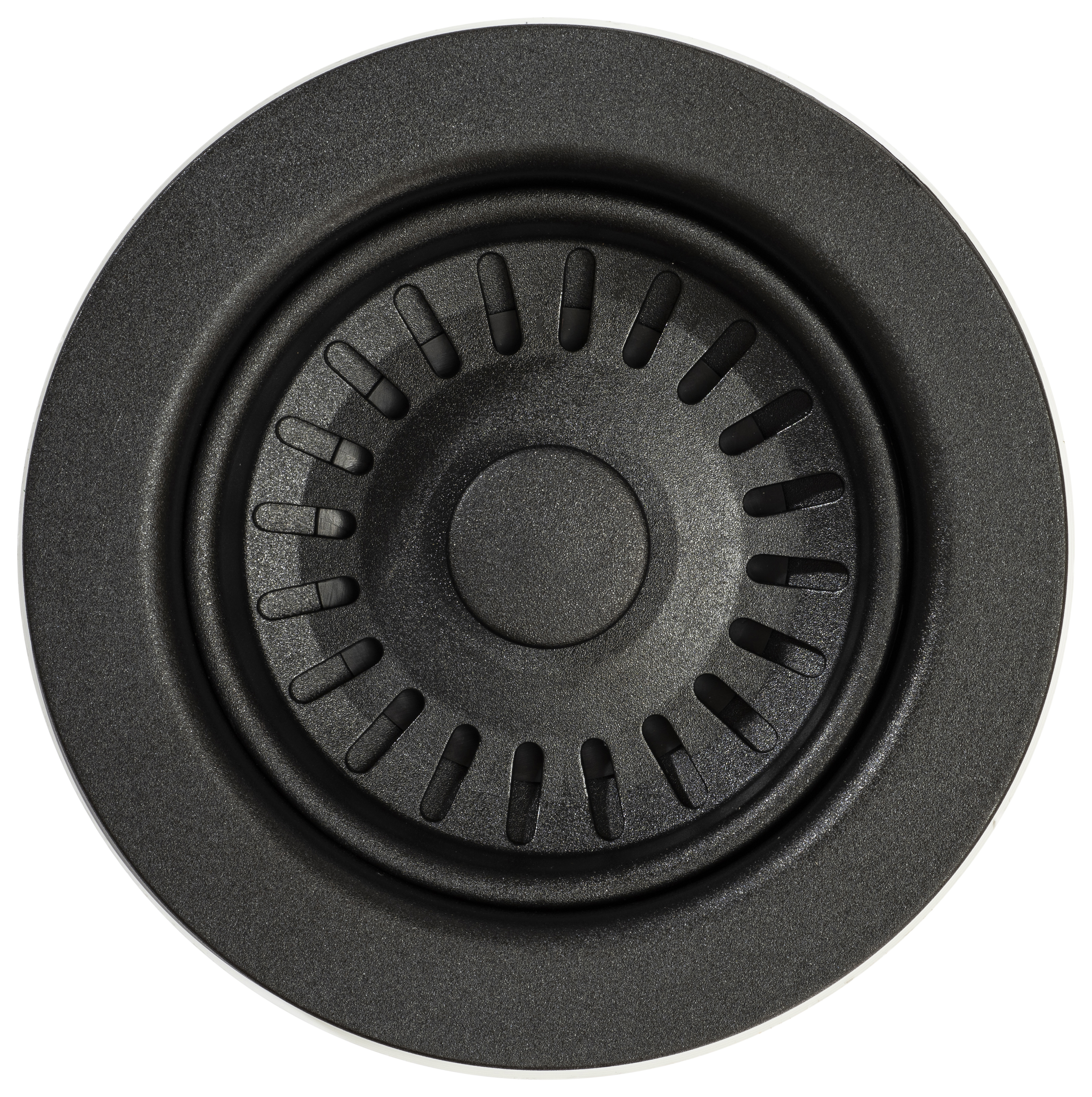 Abode Manual Basket Strainer Waste (90mm) - Matt Black