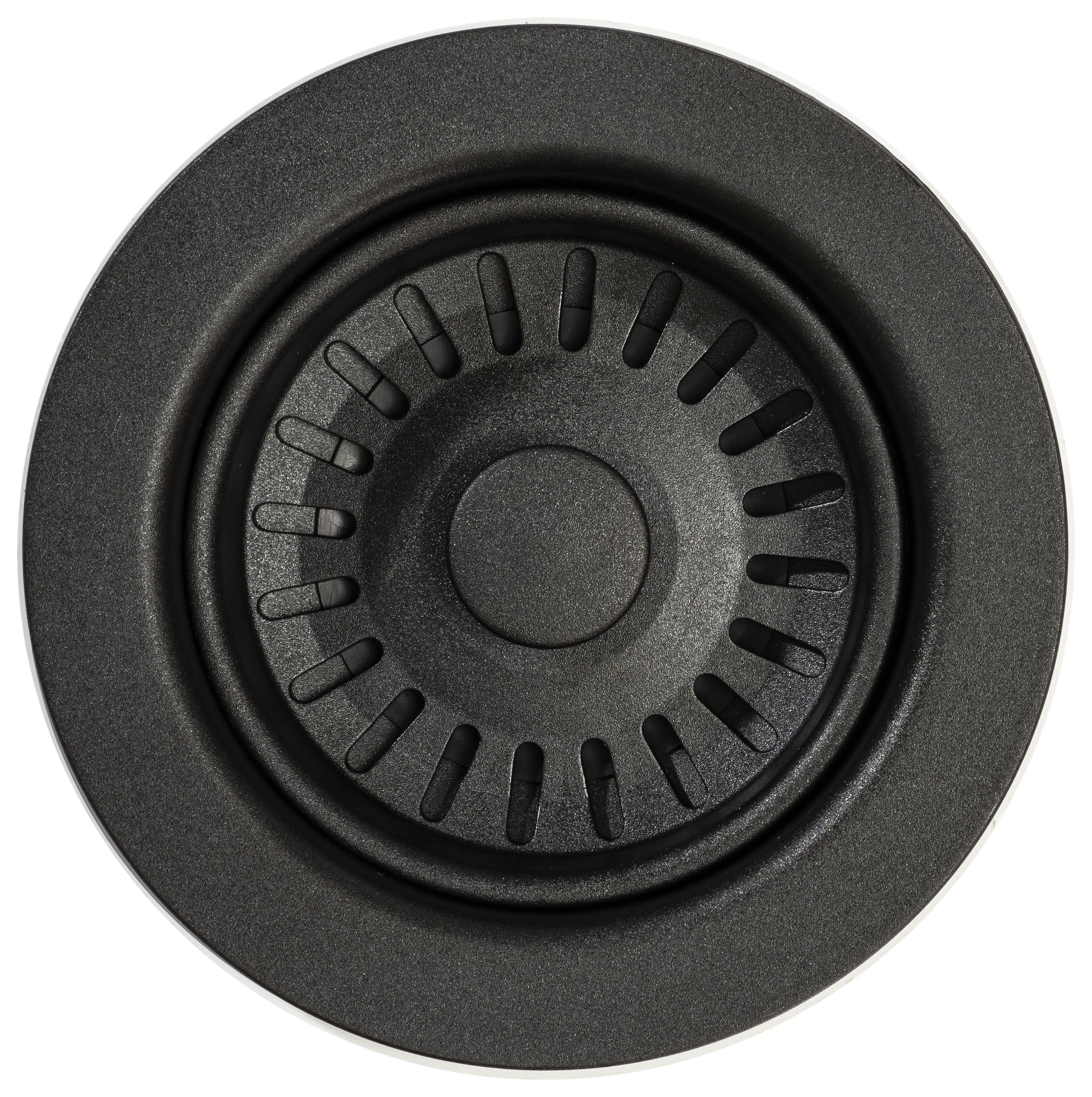 Abode Manual Basket Strainer Waste (90mm) - Matt Black