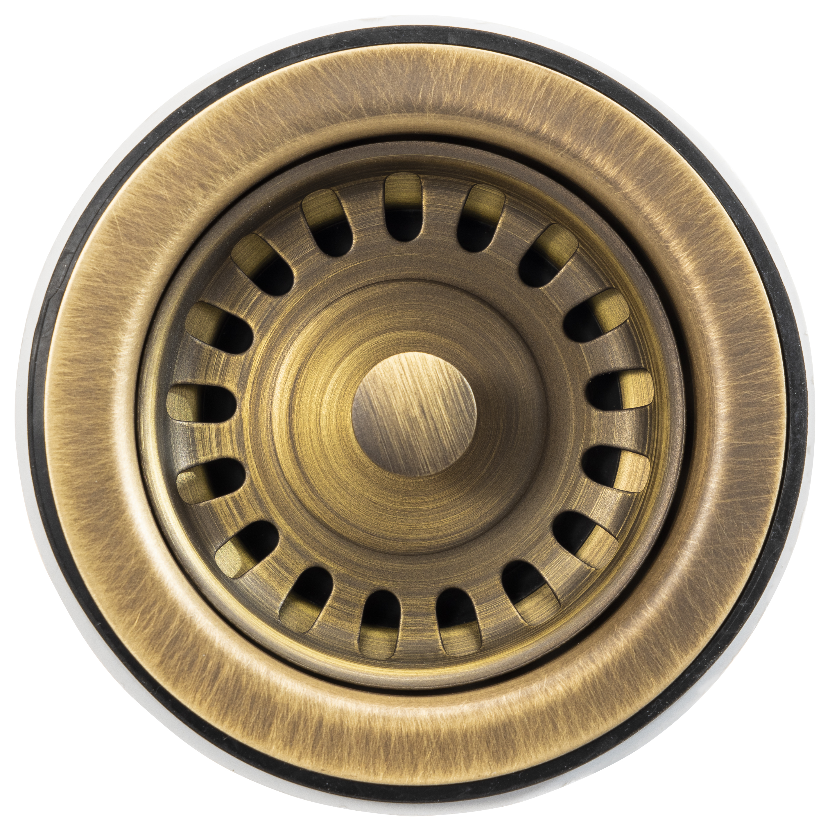 Abode Manual Belfast Basket Waste (60mm) - Antique Brass