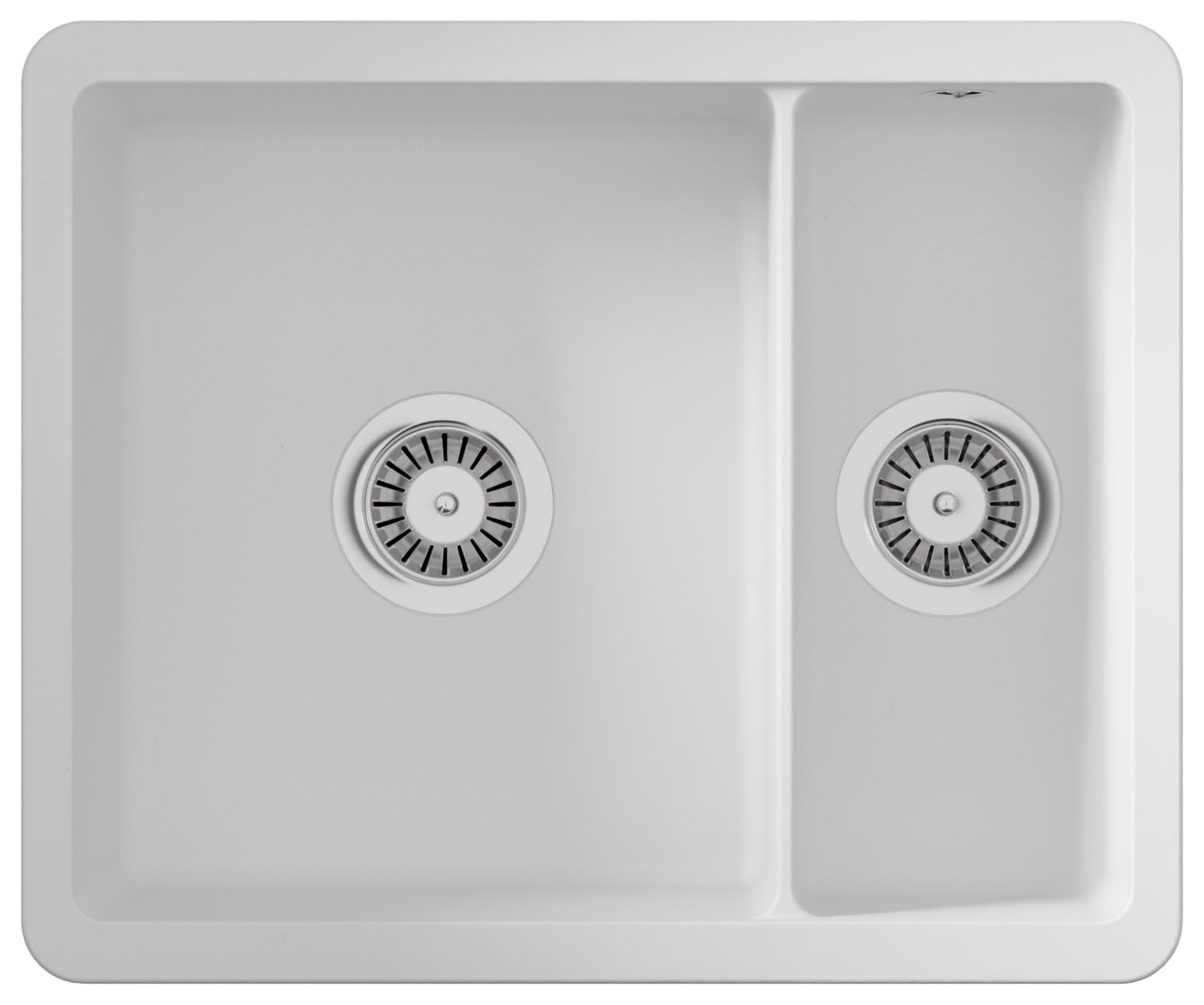 Abode Matrix GR15 1.5 Bowl - White Granite
