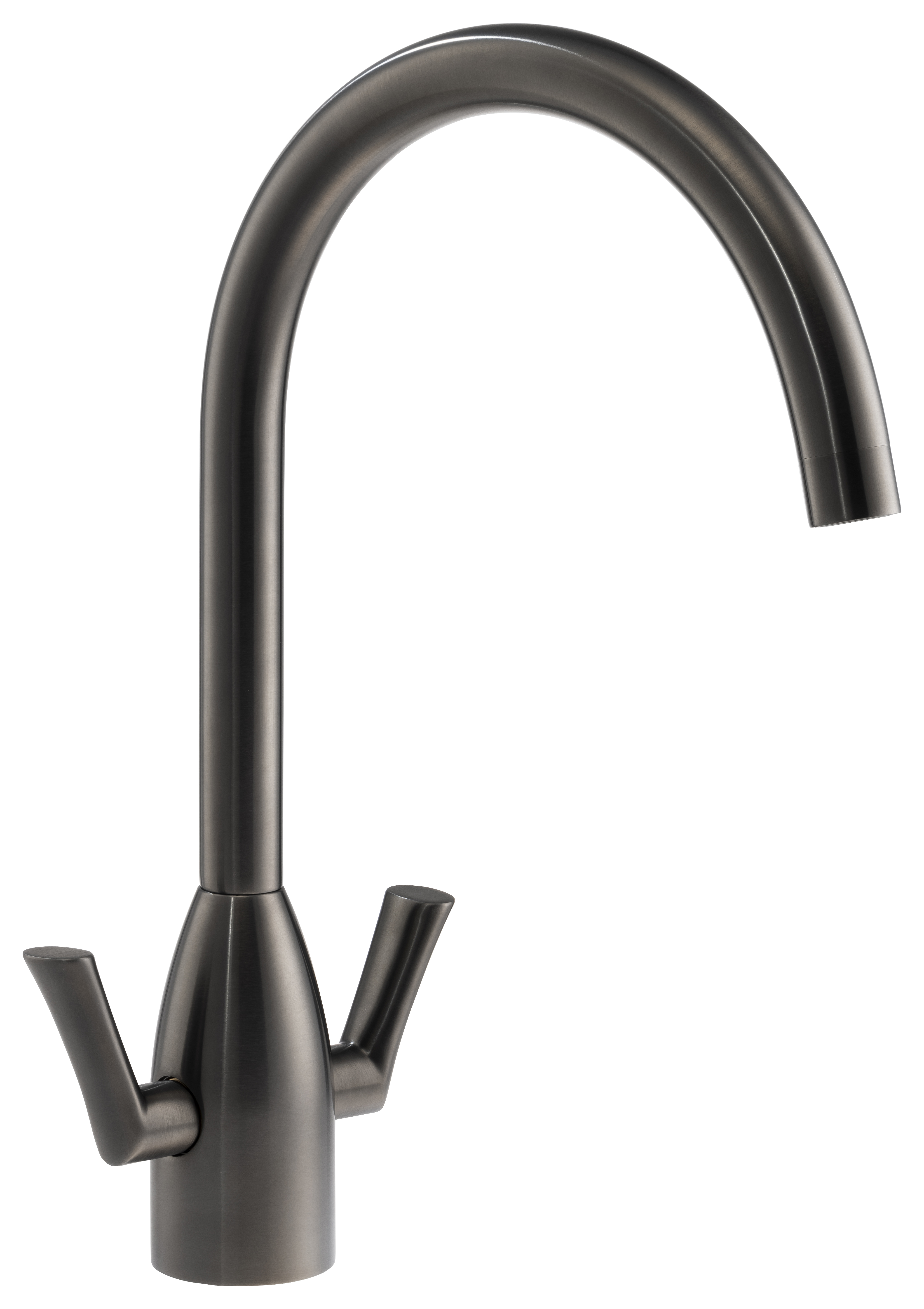 Abode Airo Monobloc Kitchen Tap - Gun Metal