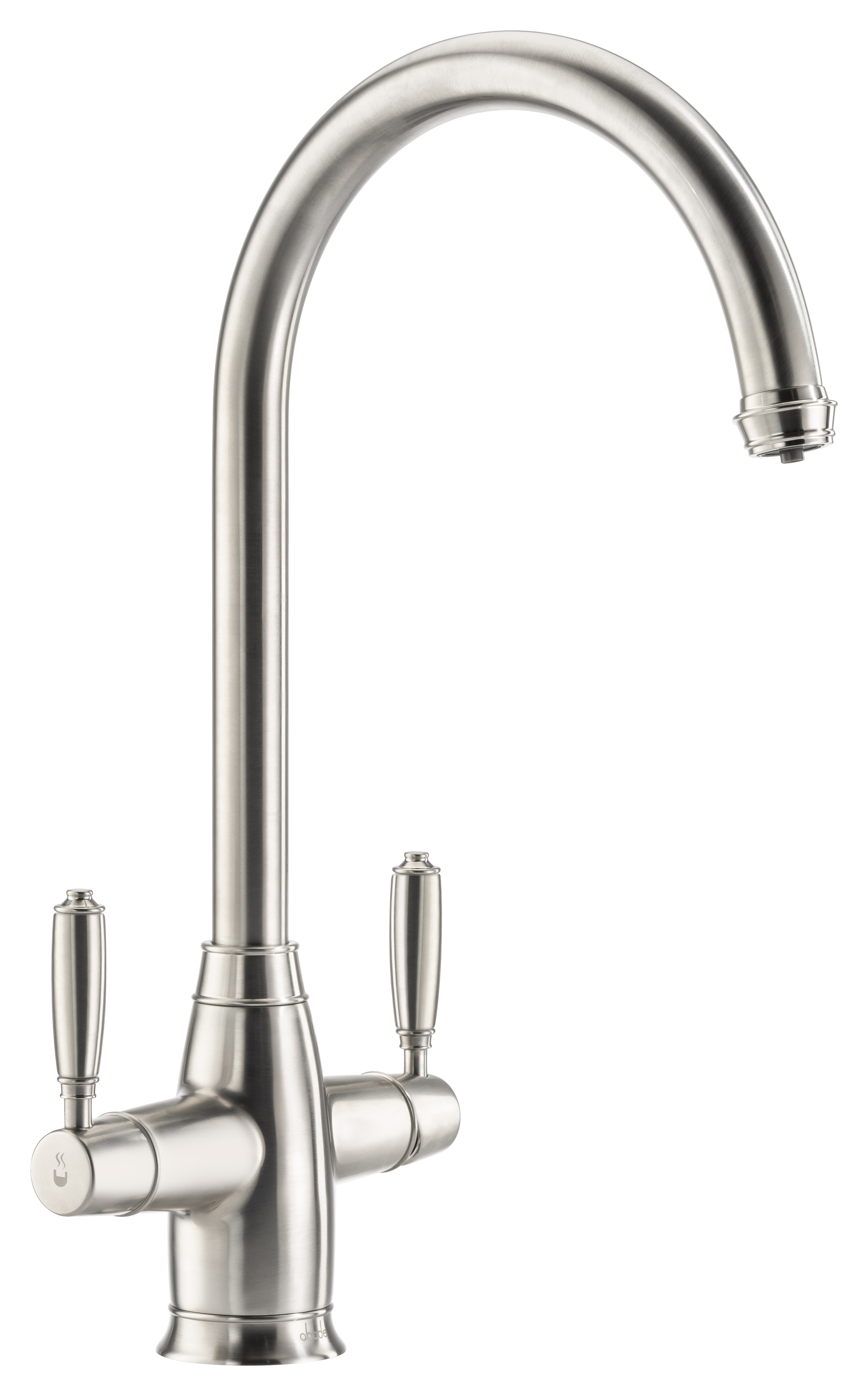 Abode Oxbury Boiling Water Tap - Brushed Nickel