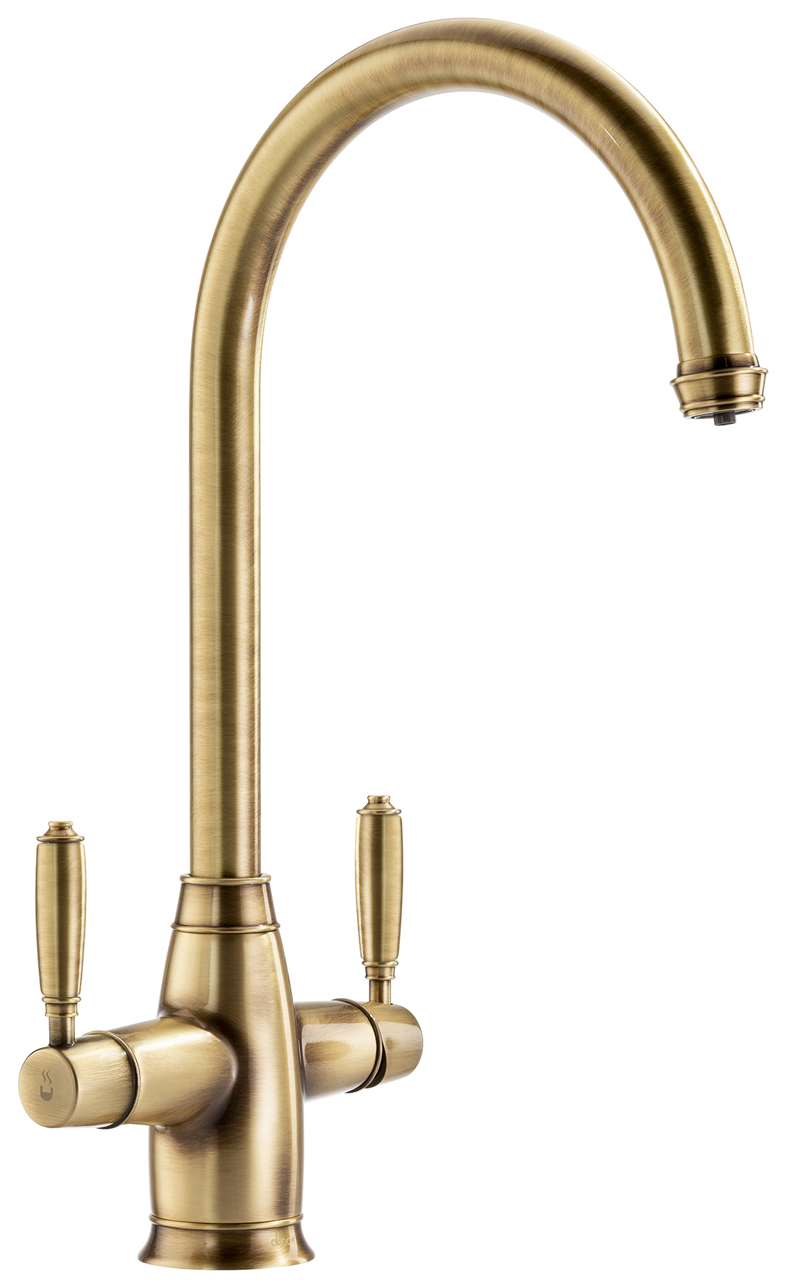 Abode Oxbury Boiling Water Tap - Antique Brass