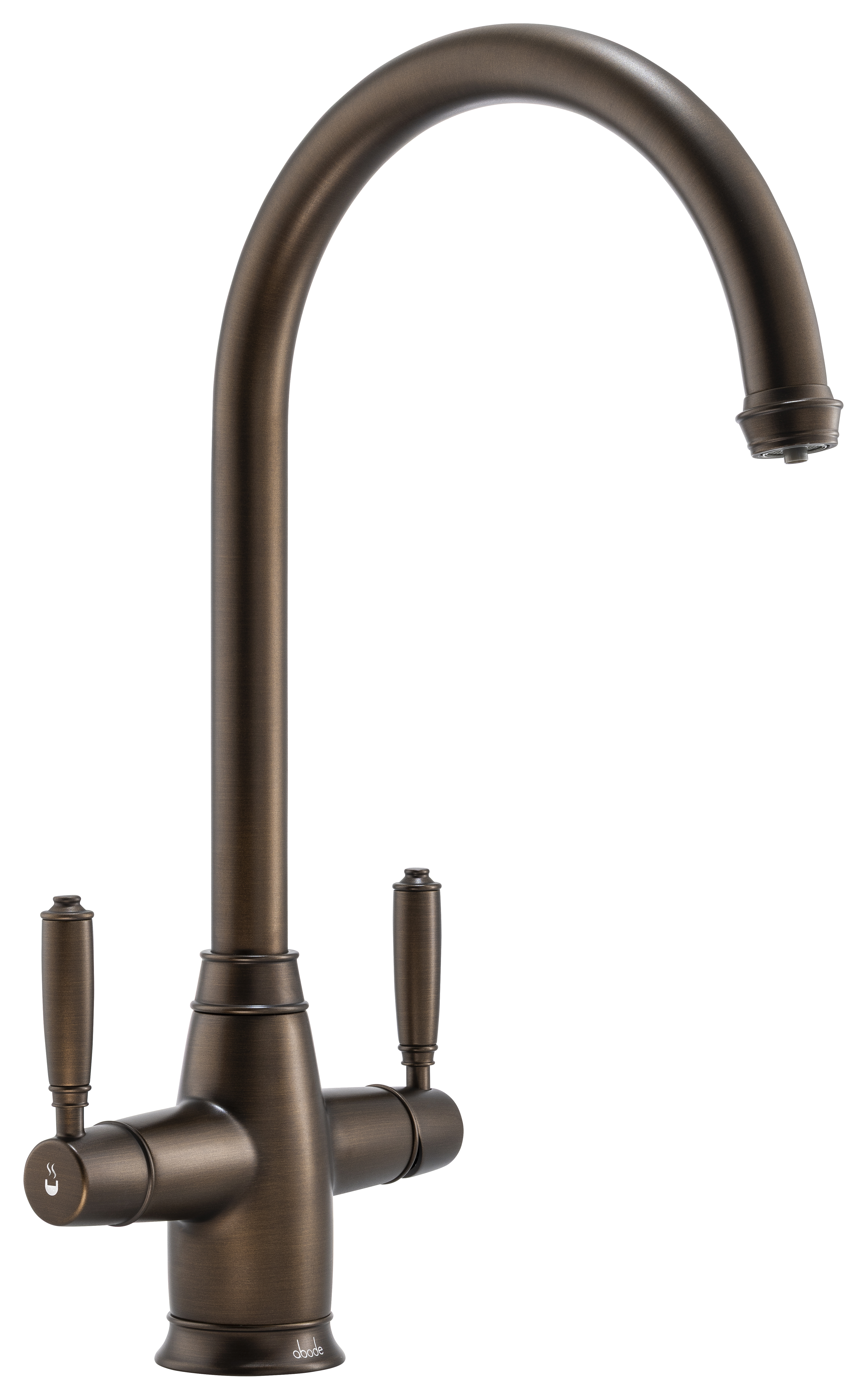 Abode Oxbury Boiling Water Tap - Dark Bronze