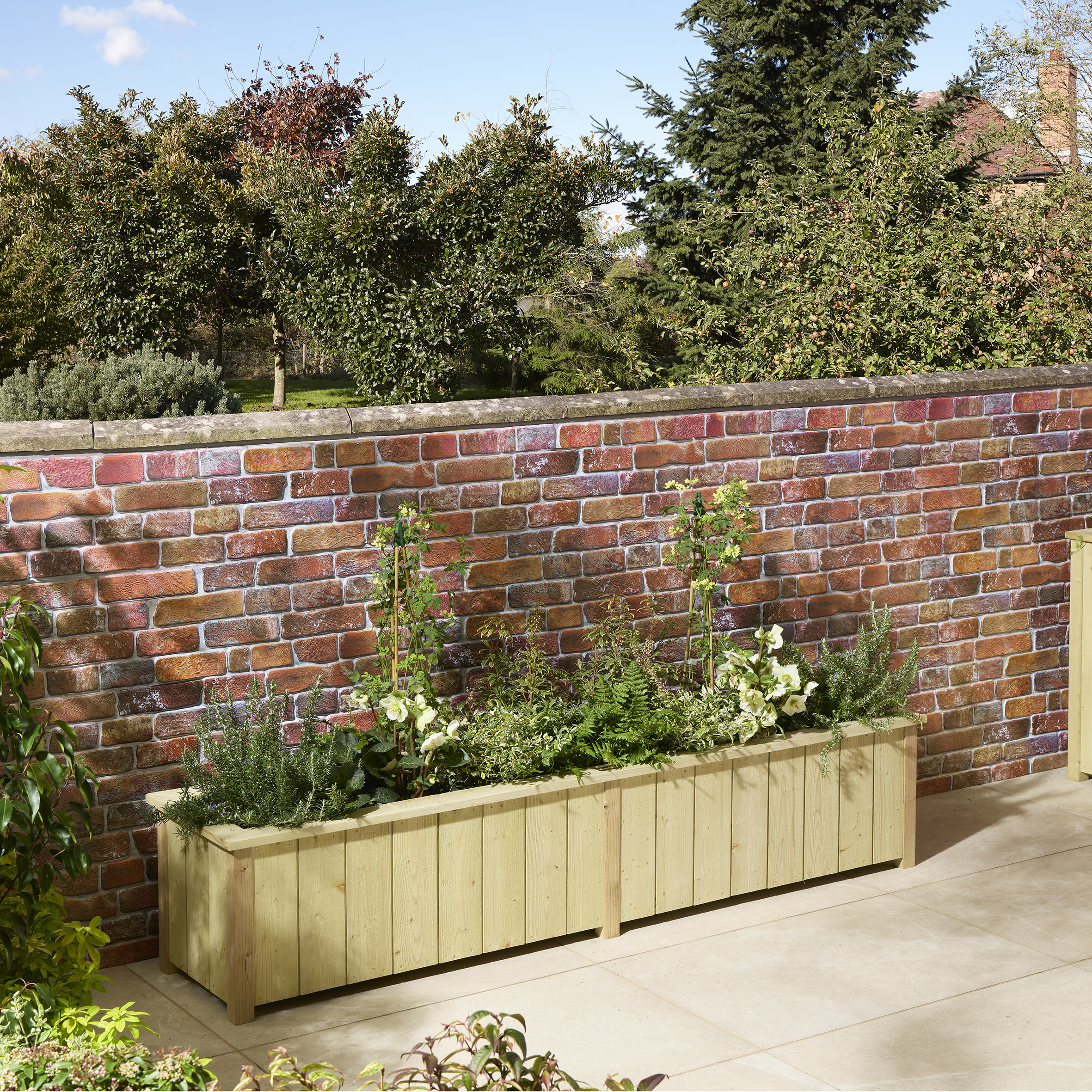 Rowlinson Signature Heritage Trough Planter - 2m