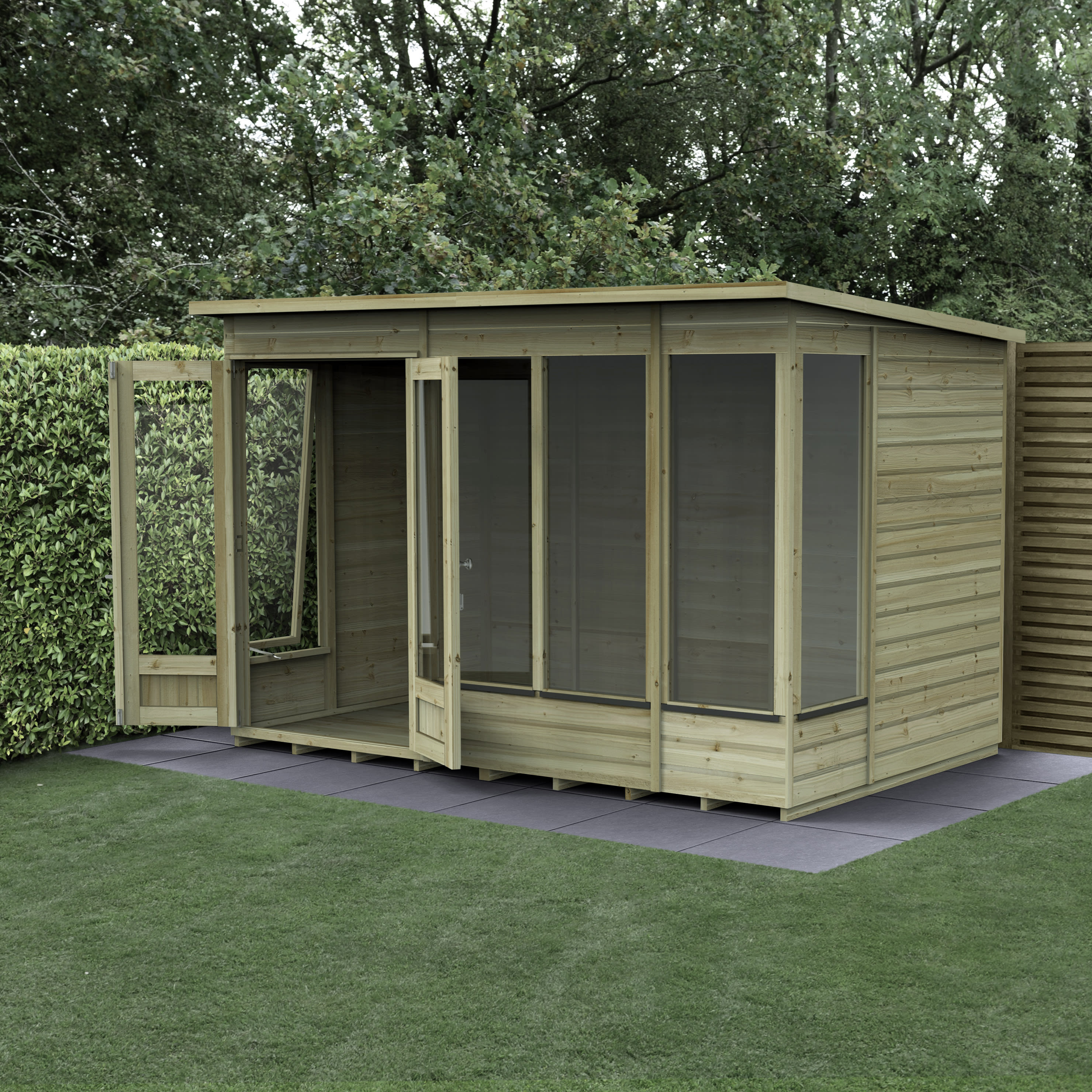 Beckwood Apex 5 Windows Summerhouse - 10ft x 6ft