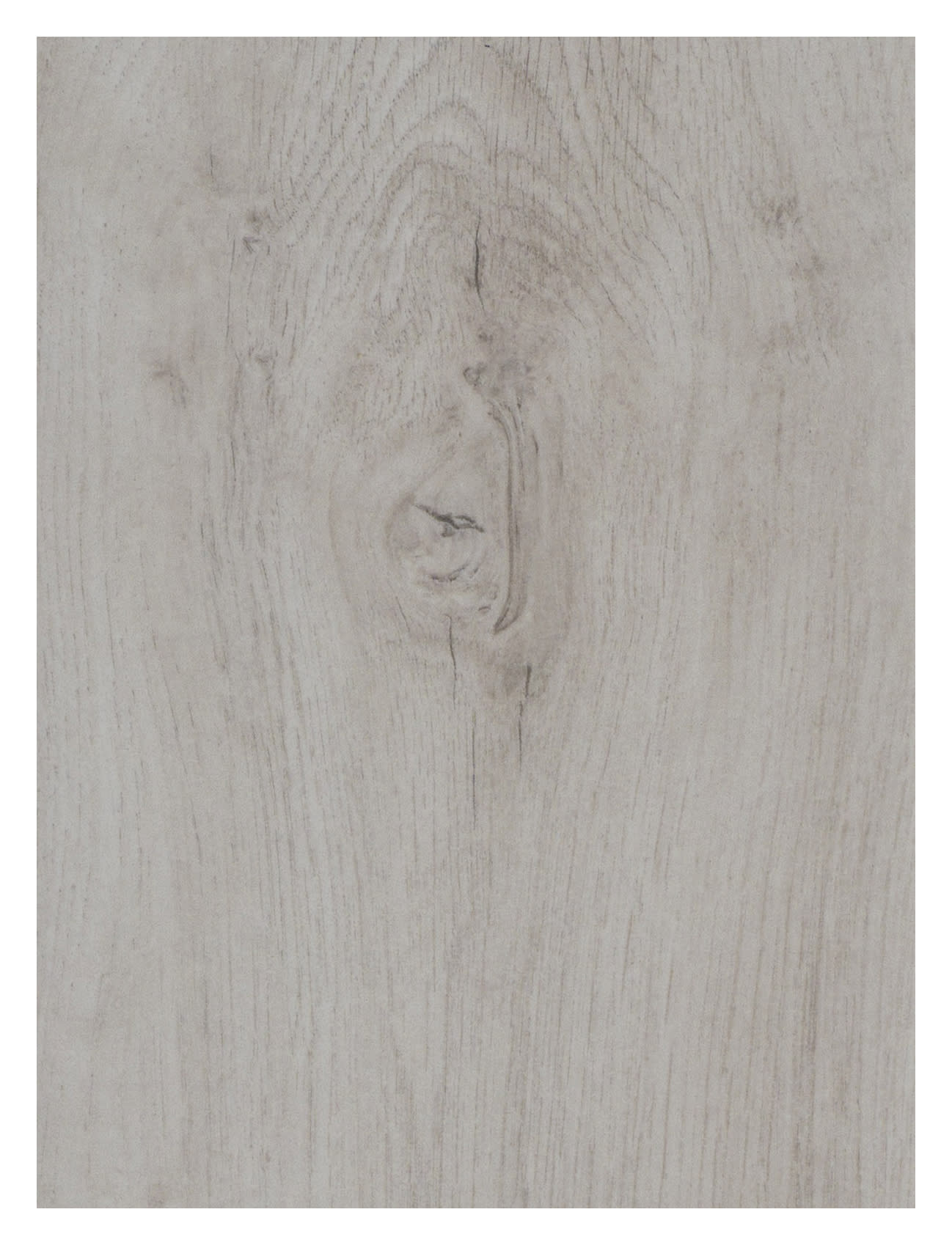 High Gloss Fresco Snow Light Grey Oak 8mm Laminate Flooring - Sample
