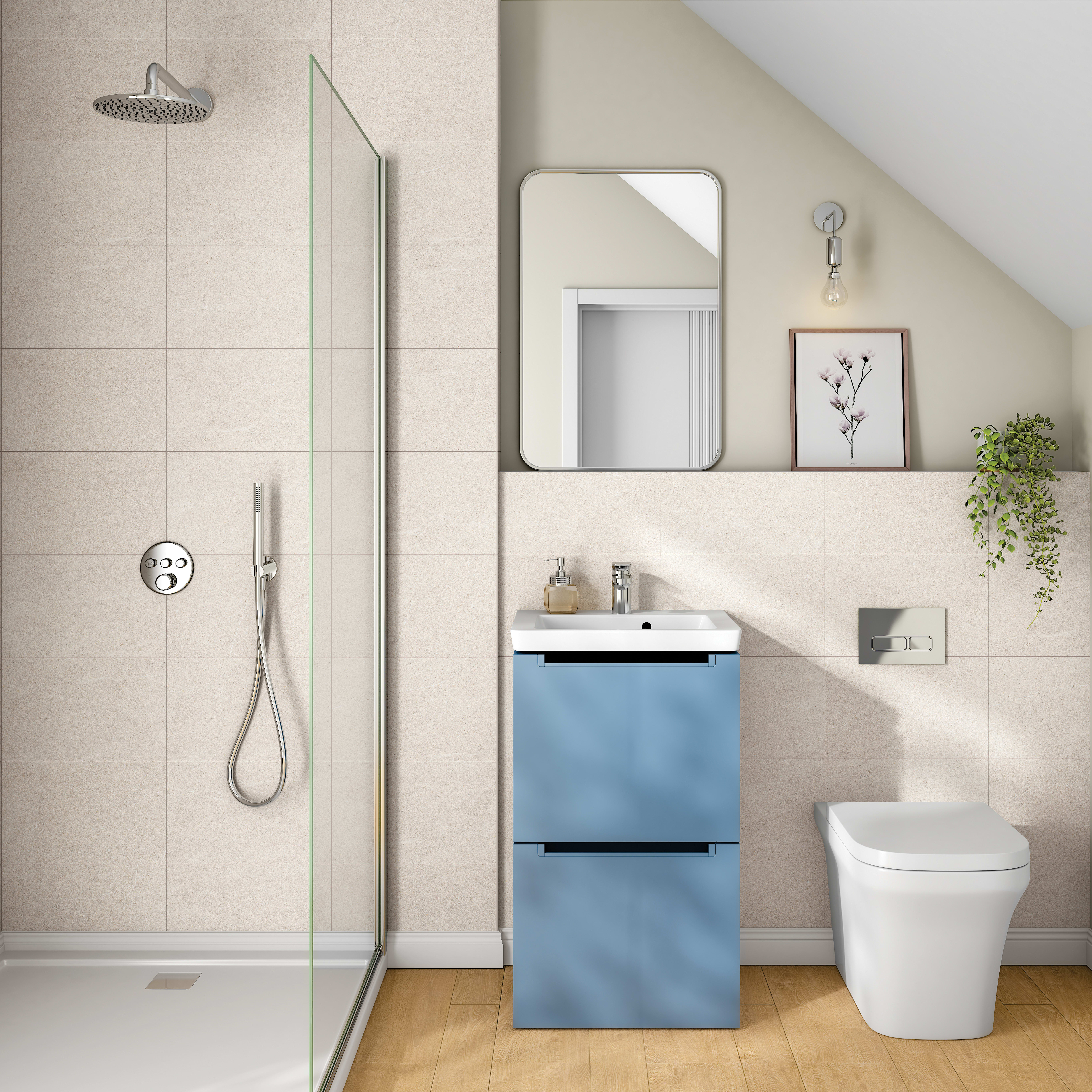 Wickes Cori Warm Ivory Ceramic Wall Tile - 400 x 250mm