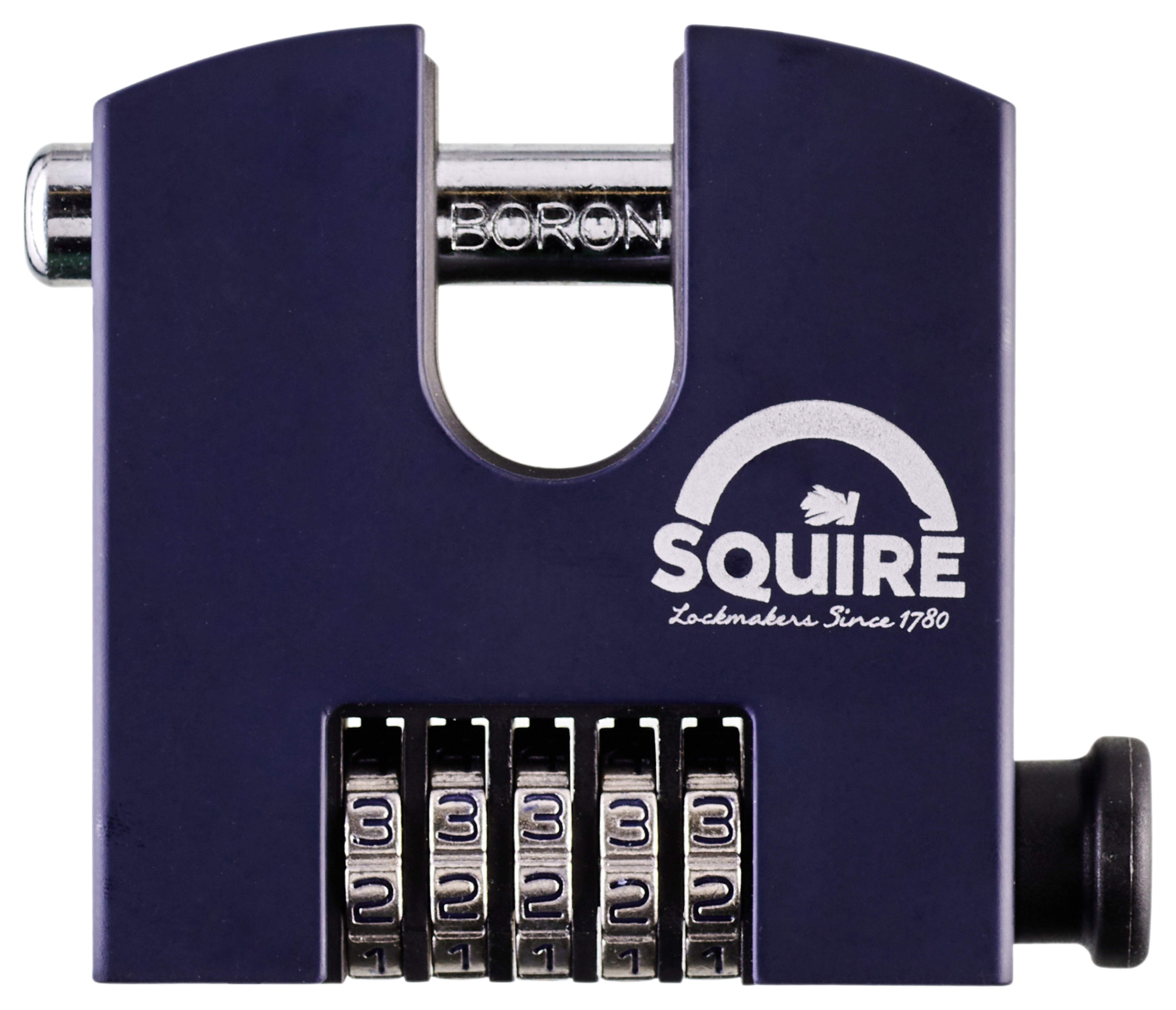 Squire Five Wheel Combination Block Lock - 75mm