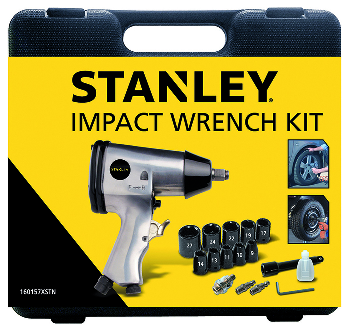 Stanley Air Compressors Impact Wrench Kit