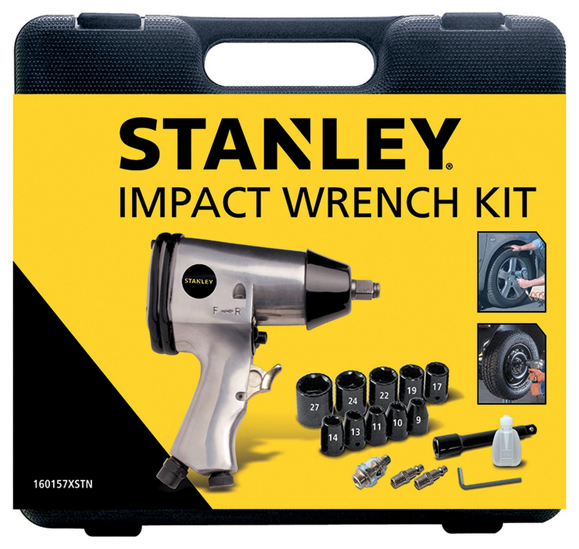 Stanley Air Compressors Impact Wrench Kit