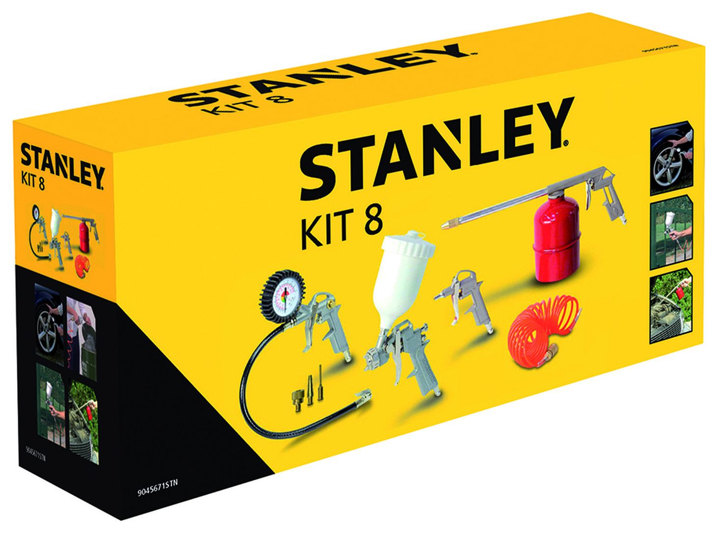 Stanley 8 Piece Air Tool Kit