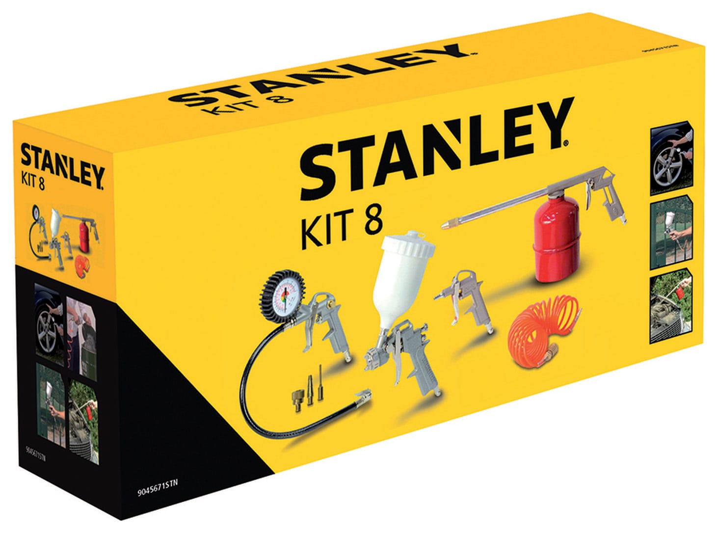 Stanley 8 Piece Air Tool Kit