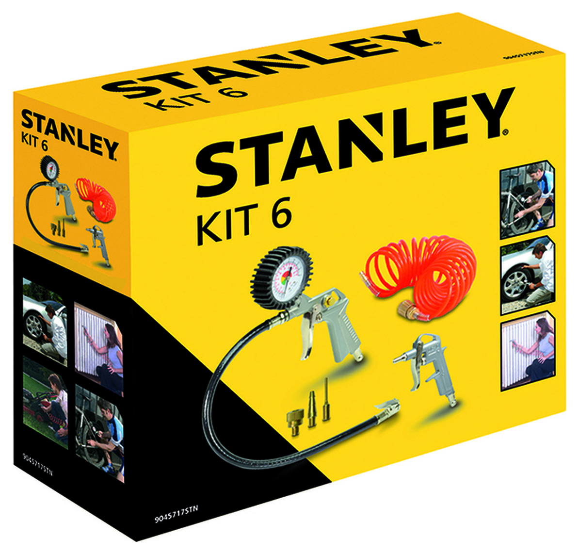Stanley 6 Piece Air Tool Kit