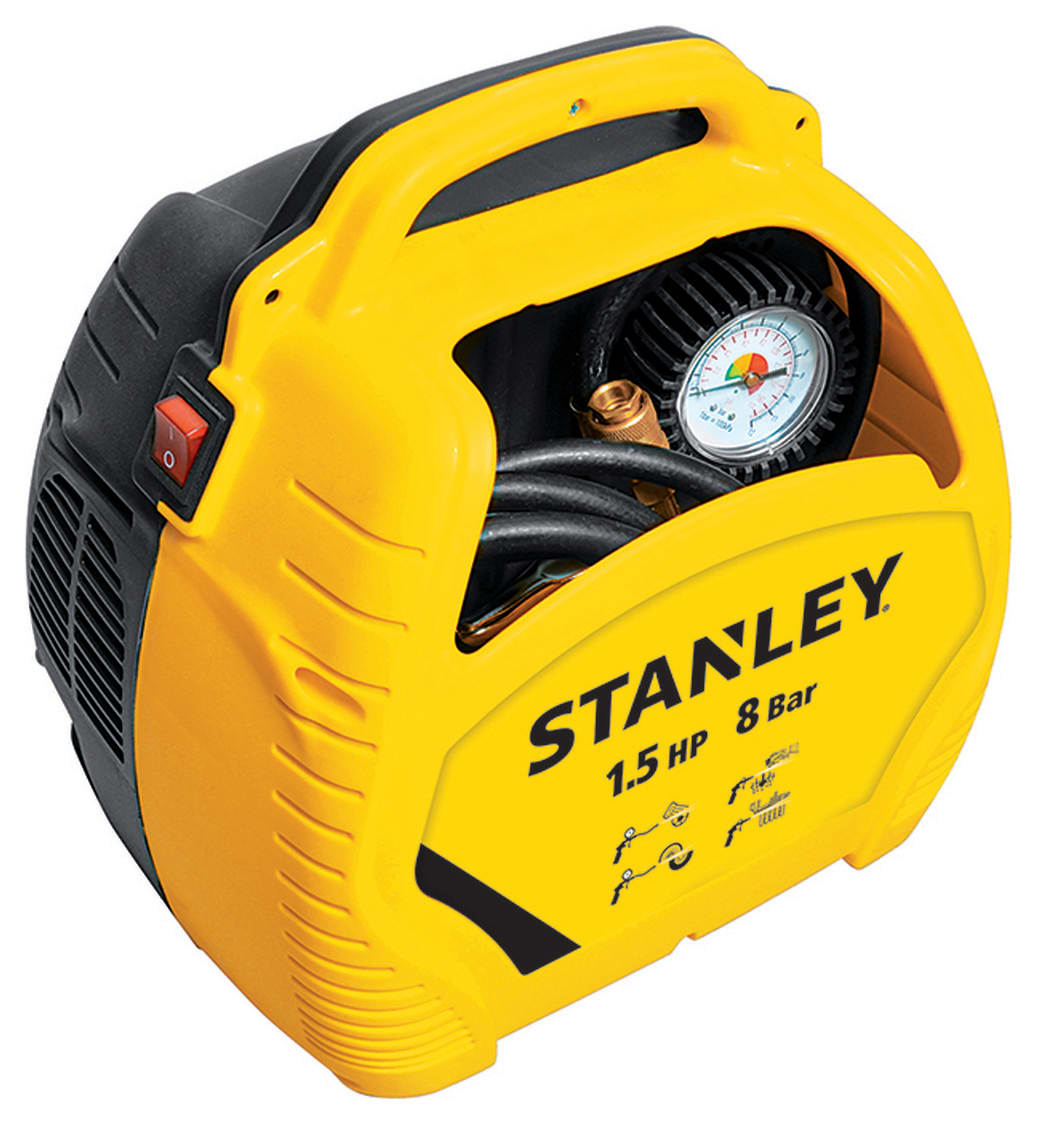 Stanley 1.5HP 8 Bar Air Compressor Kit