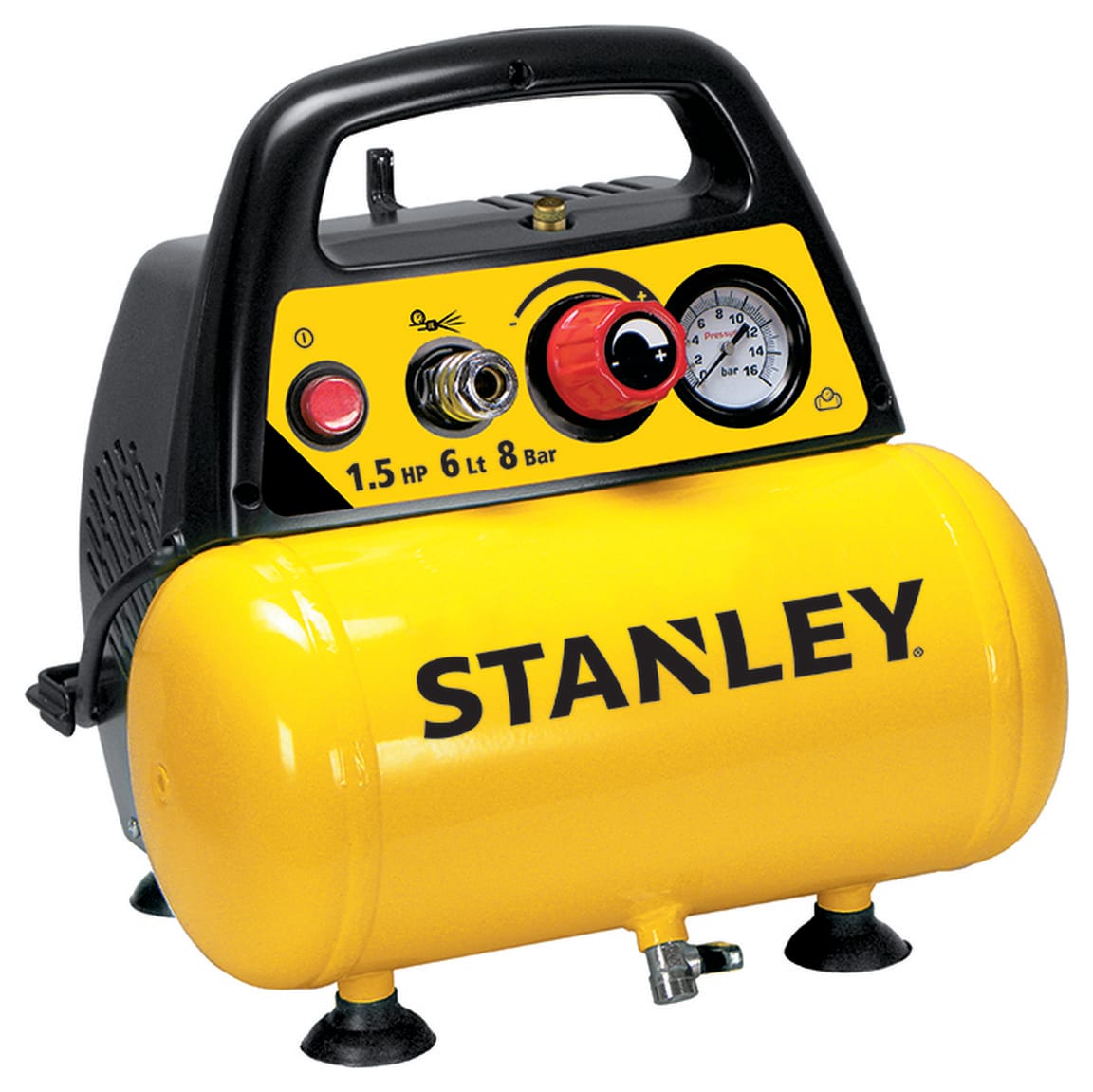 Stanley DN 200/8/6 1.5HP 8 Bar Small Air Compressor