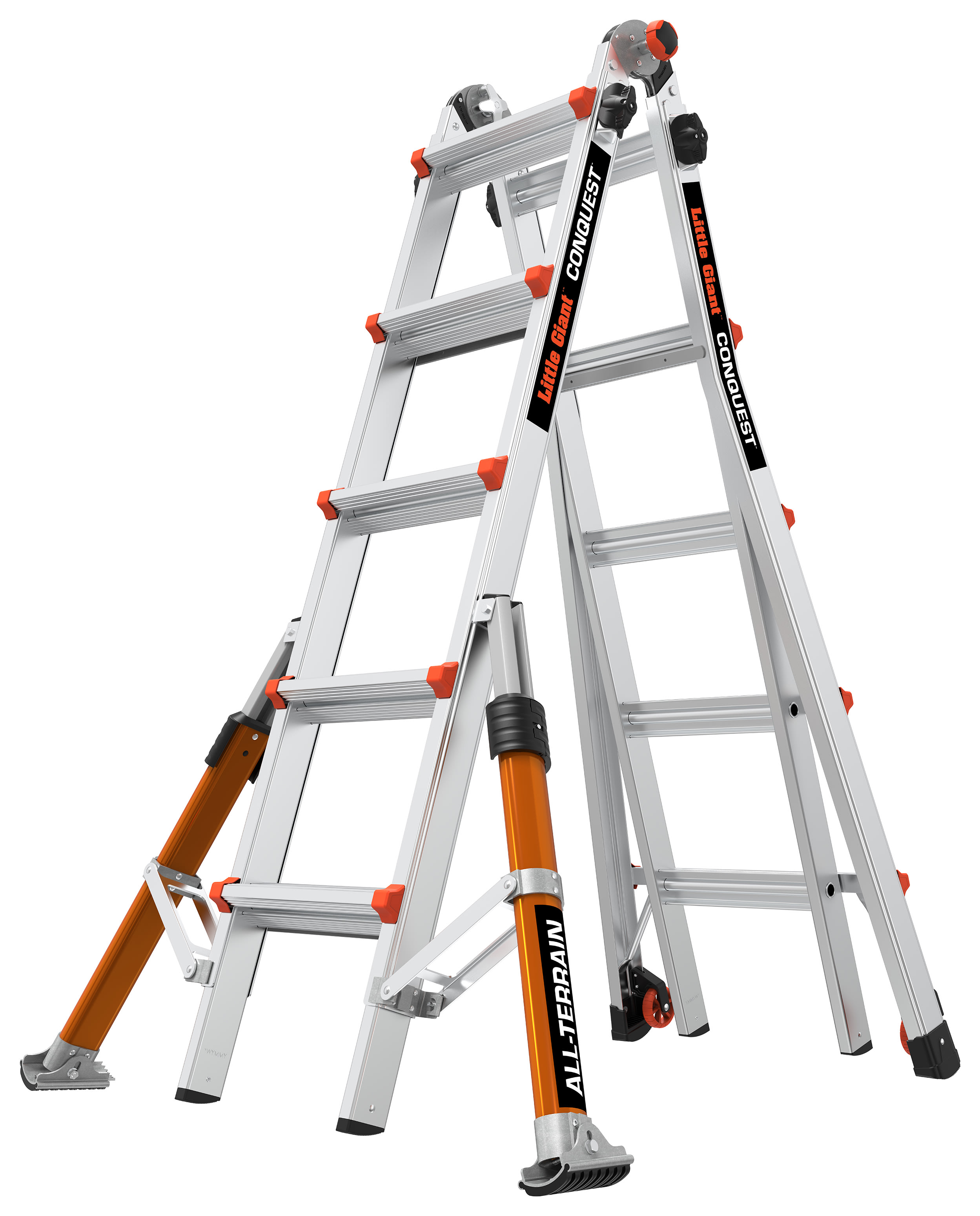 Little Giant 5 Tread Conquest All-Terrain Multi-Purpose Ladder