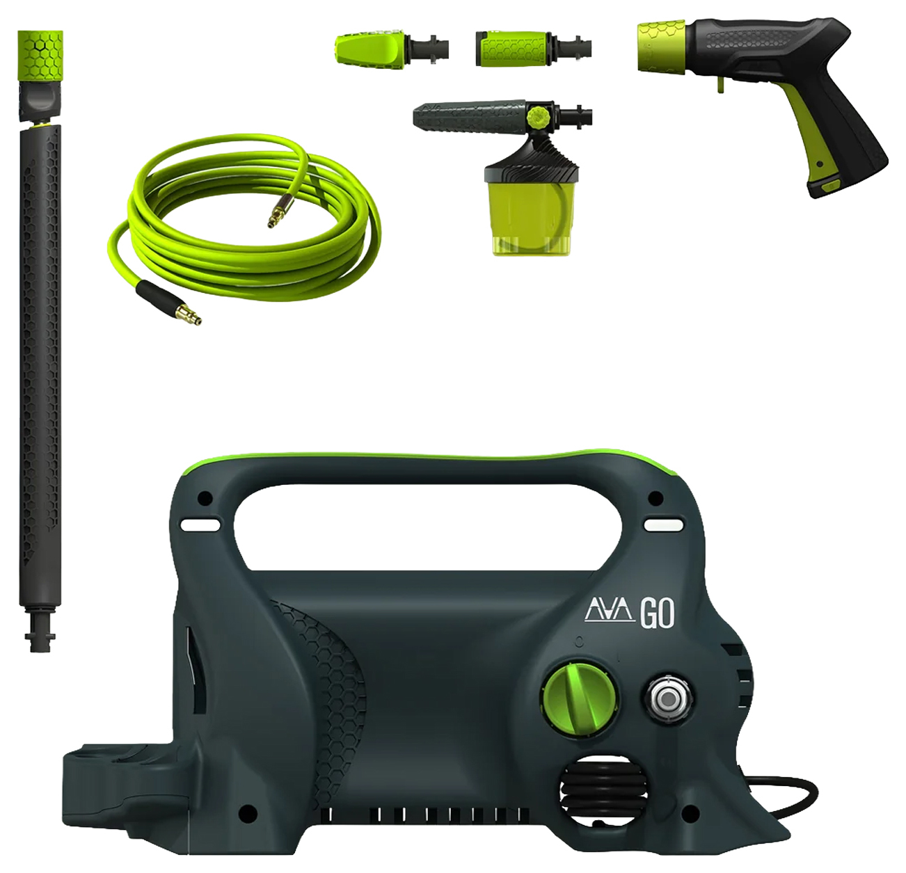 AVA Go P40 Large Corded Pressure Washer Bundle - 1700W