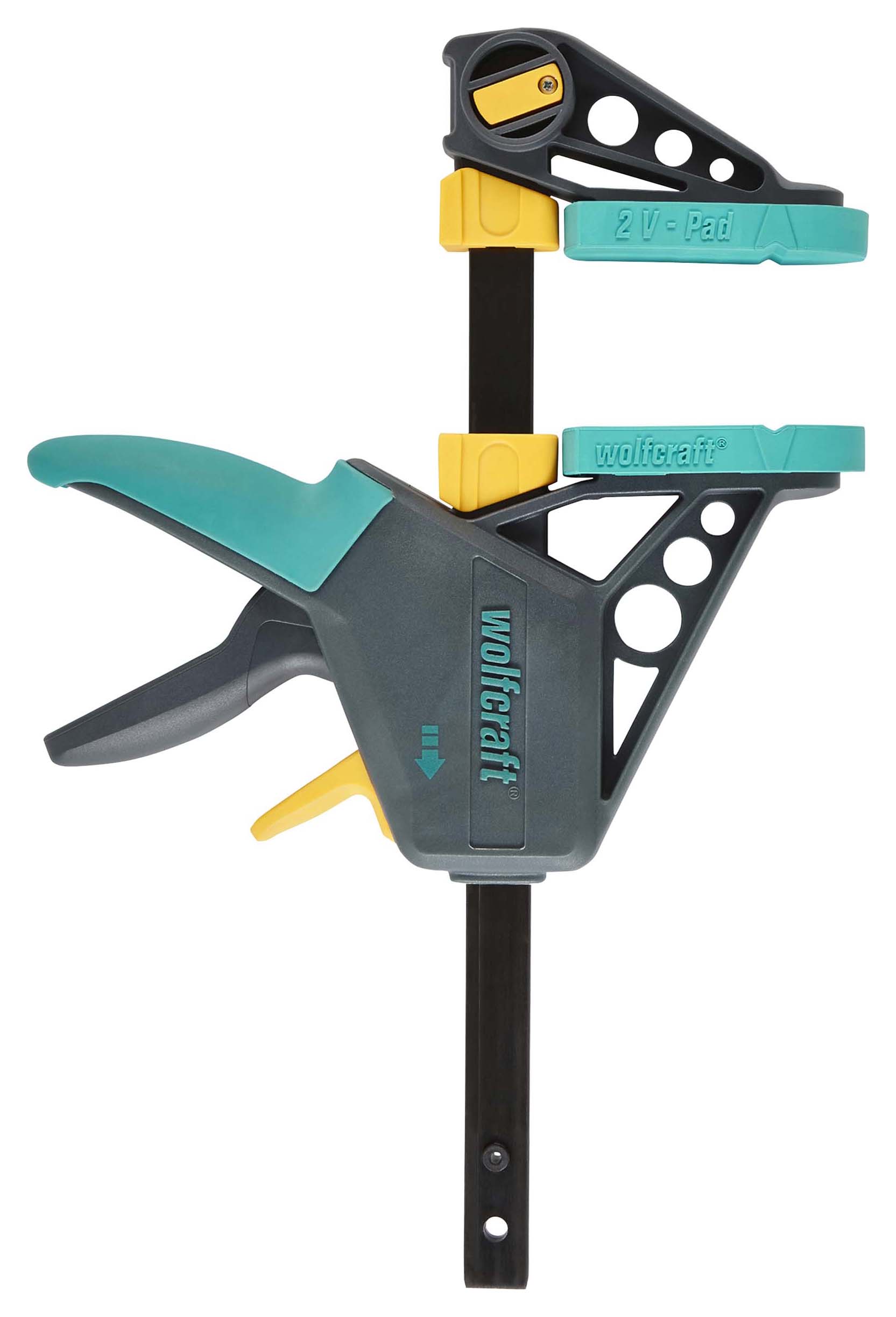 Wolfcraft Pro L One-Hand Clamp - 150mm