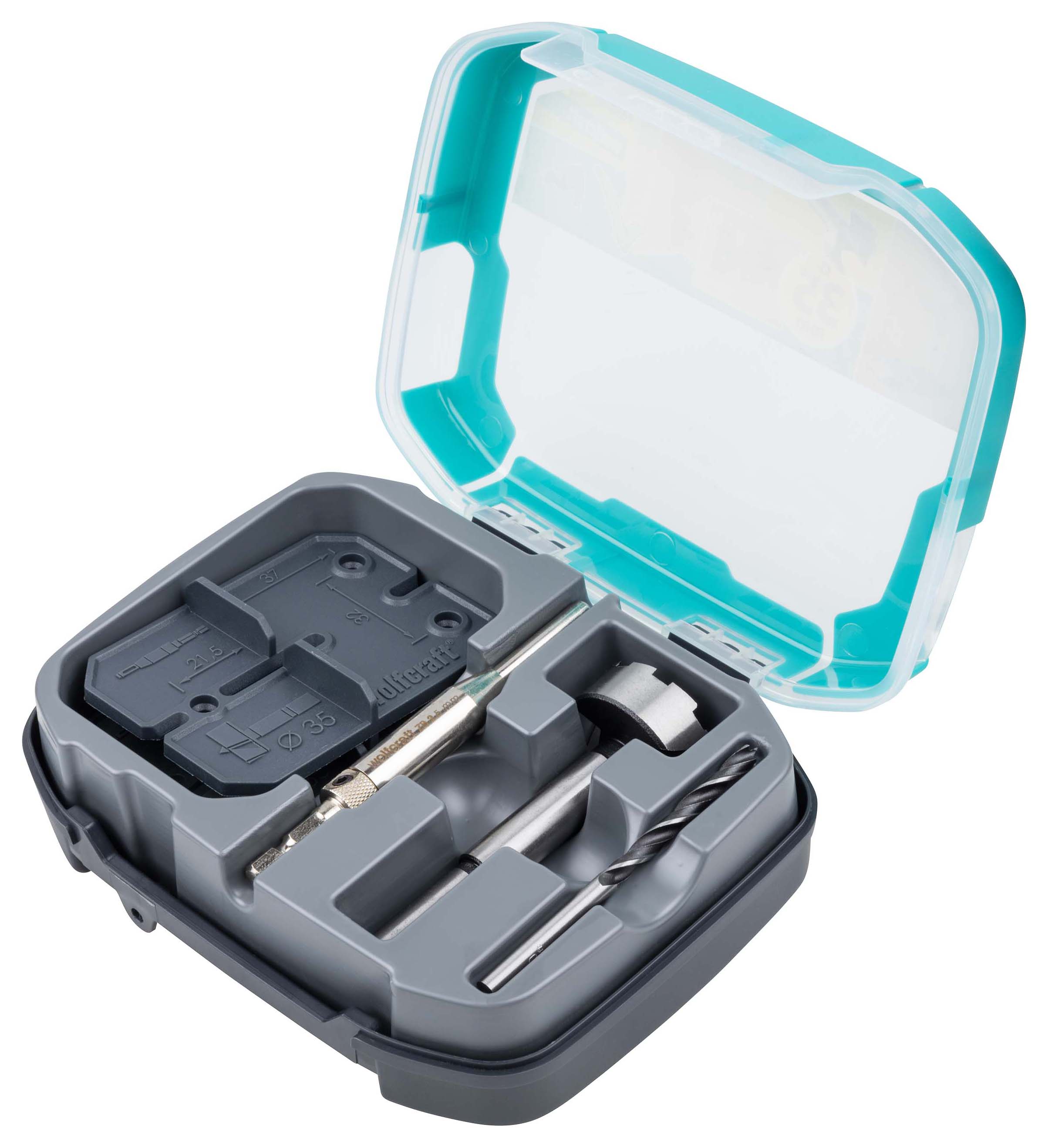 Wolfcraft 5 Piece Hinge Hole - 35 mm