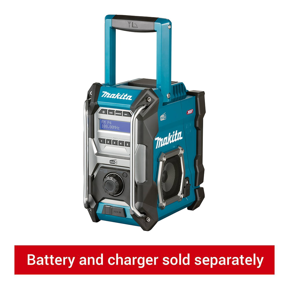 Makita MR003GZ 230V 12/18/40V DAB+/FM Site Radio
