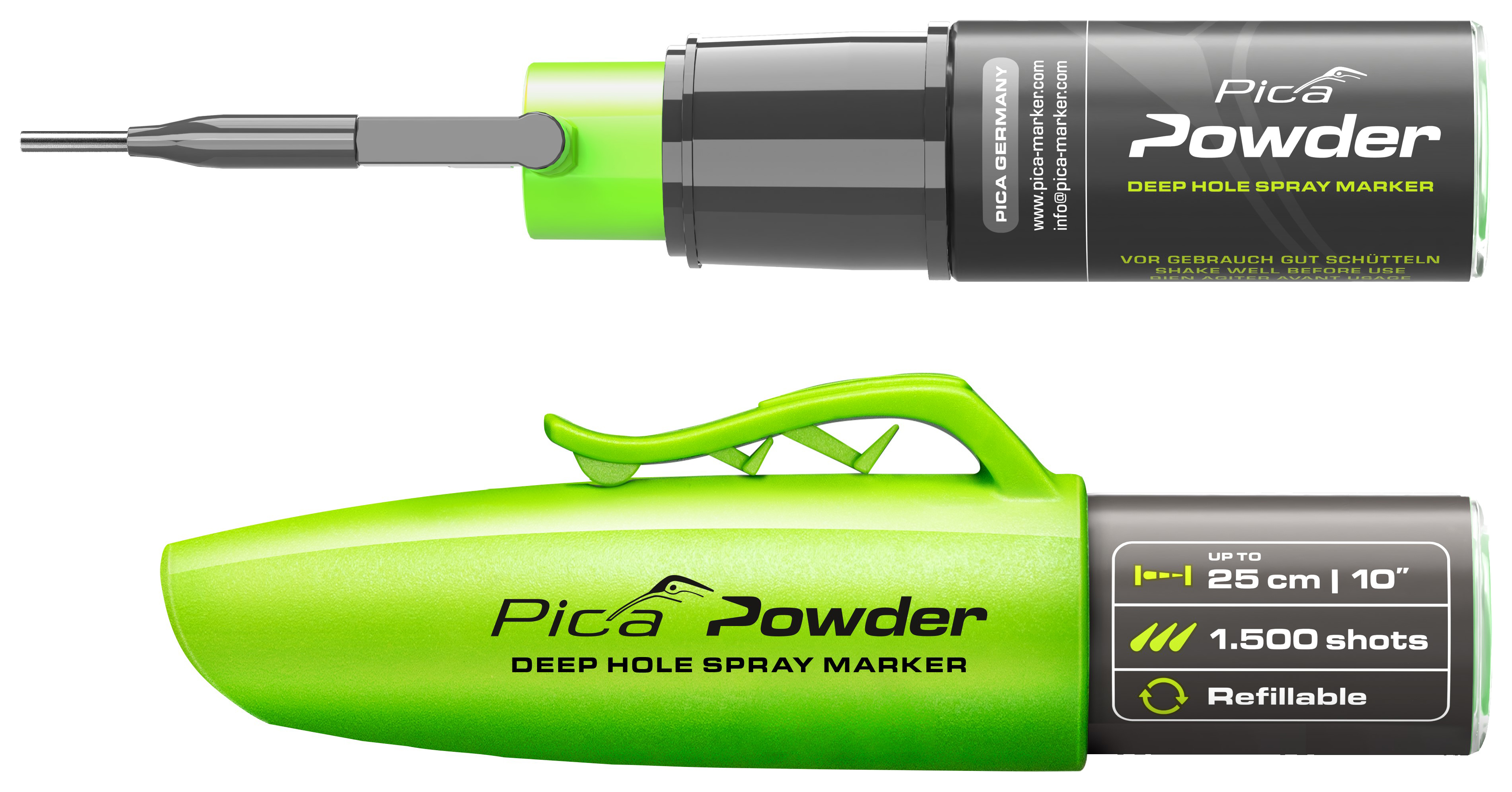 Pica Powder Deep Hole Spray Marker