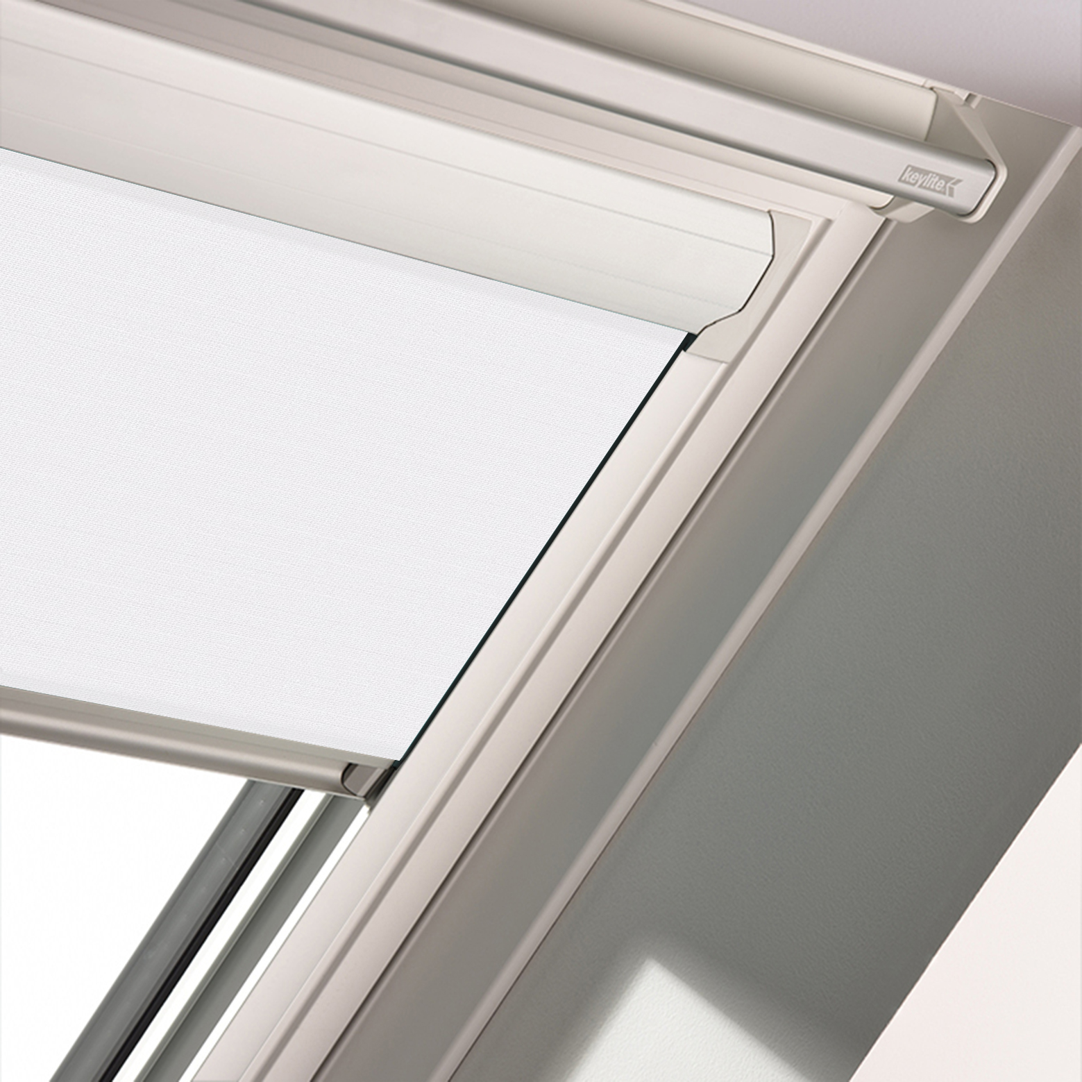 Keylite Thermal Blackout Blind White - 780 x 980mm
