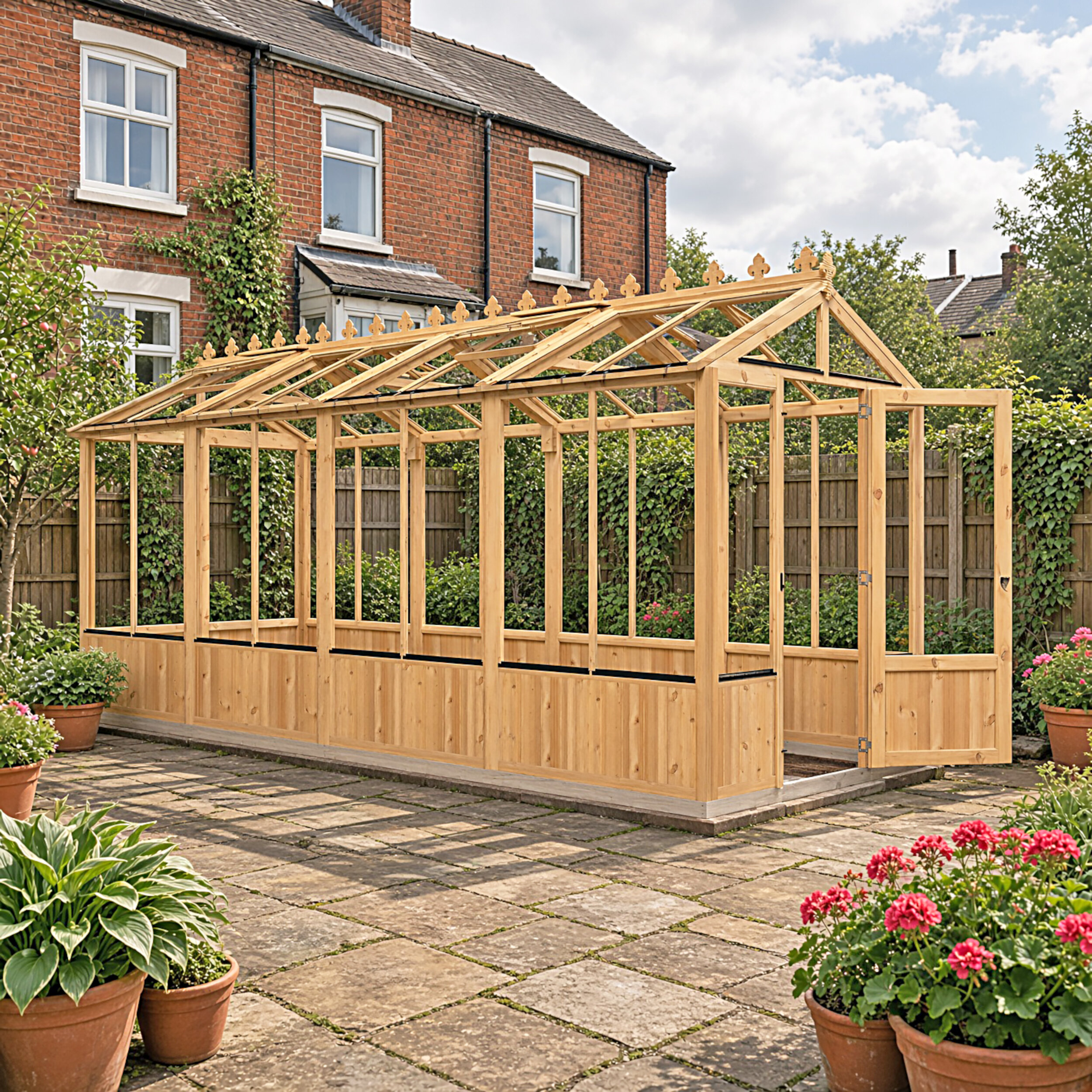 Shire Holkham Greenhouse - 6 x 16ft