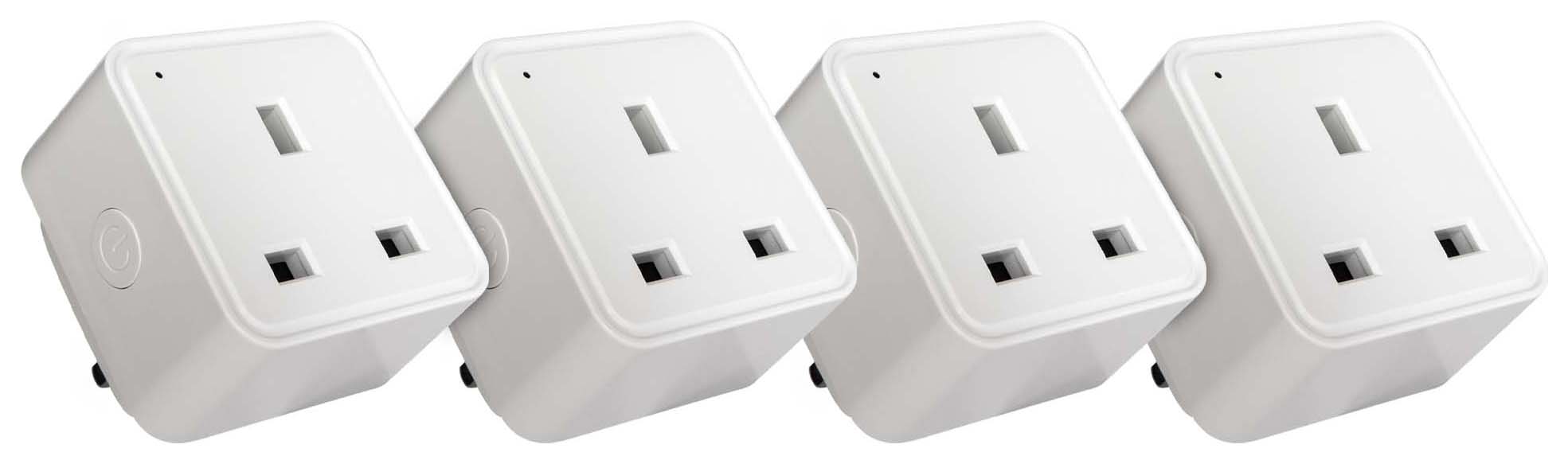 TCP Smart Wi-Fi Plug - Pack of 4