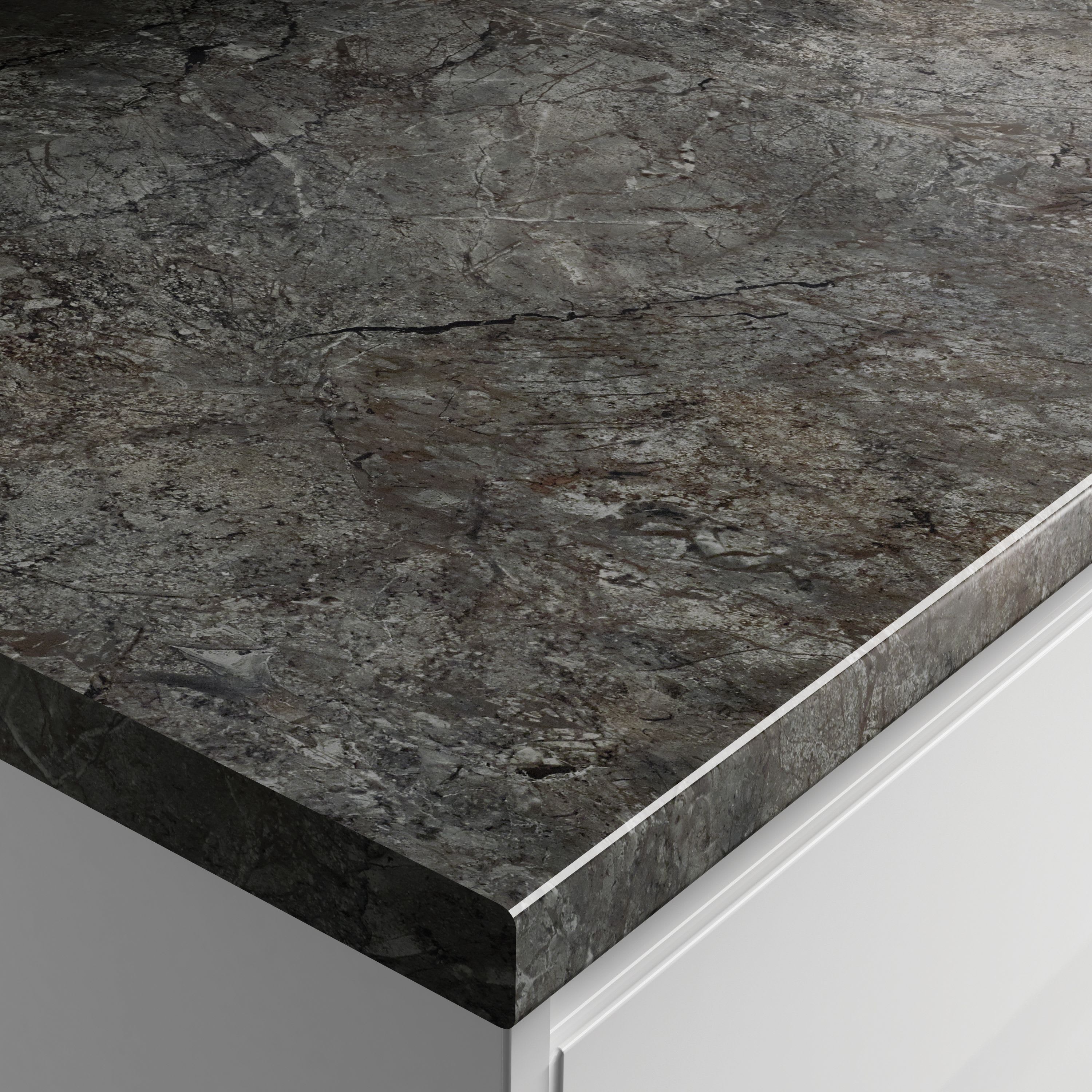 Wickes Oratorio Gloss Laminate Breakfast Bar - 3000 x 900 x 38mm