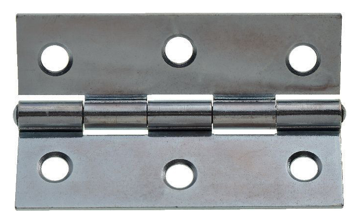 Butt Hinge Zinc Plated 76mm - Pack of 20