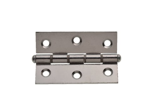 Wickes Double Steel Washered Butt Hinge - Polished