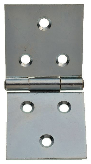 Image of Back Flap Hinge Zinc 38mm - Pack of 2