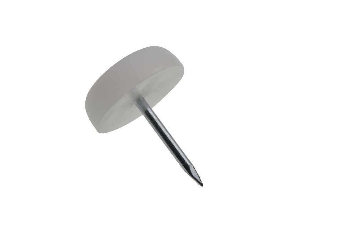 Image of Wickes Plastic Furniture Glide Nail On - 19mm Pack of 10
