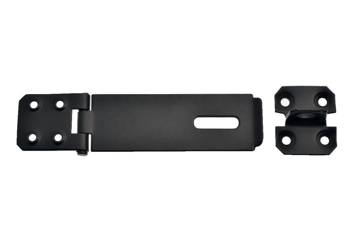 Wickes Safety Hasp and Staple Black - 100mm