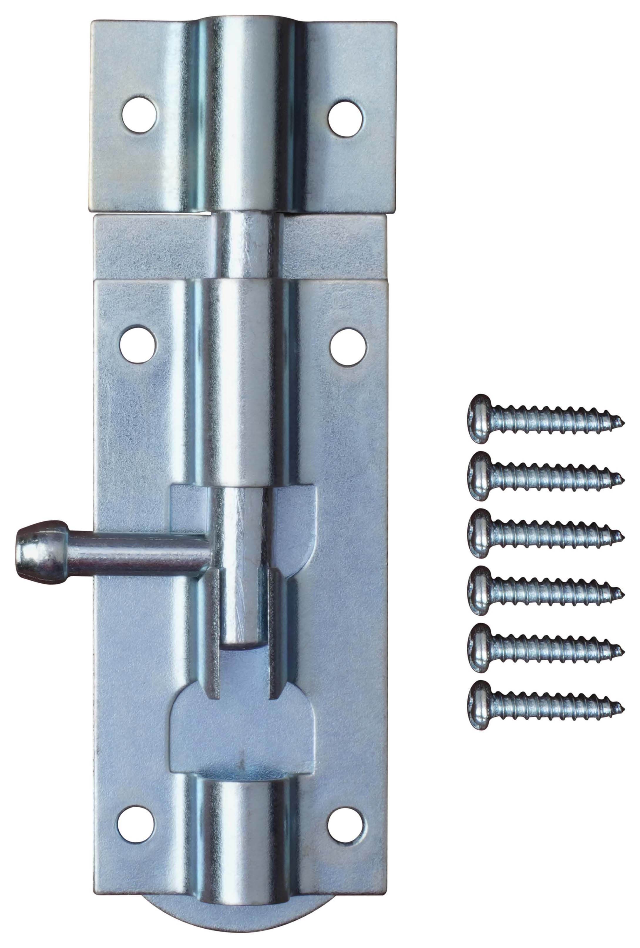 Image of Wickes Zinc Plated Tower Bolt - 76mm