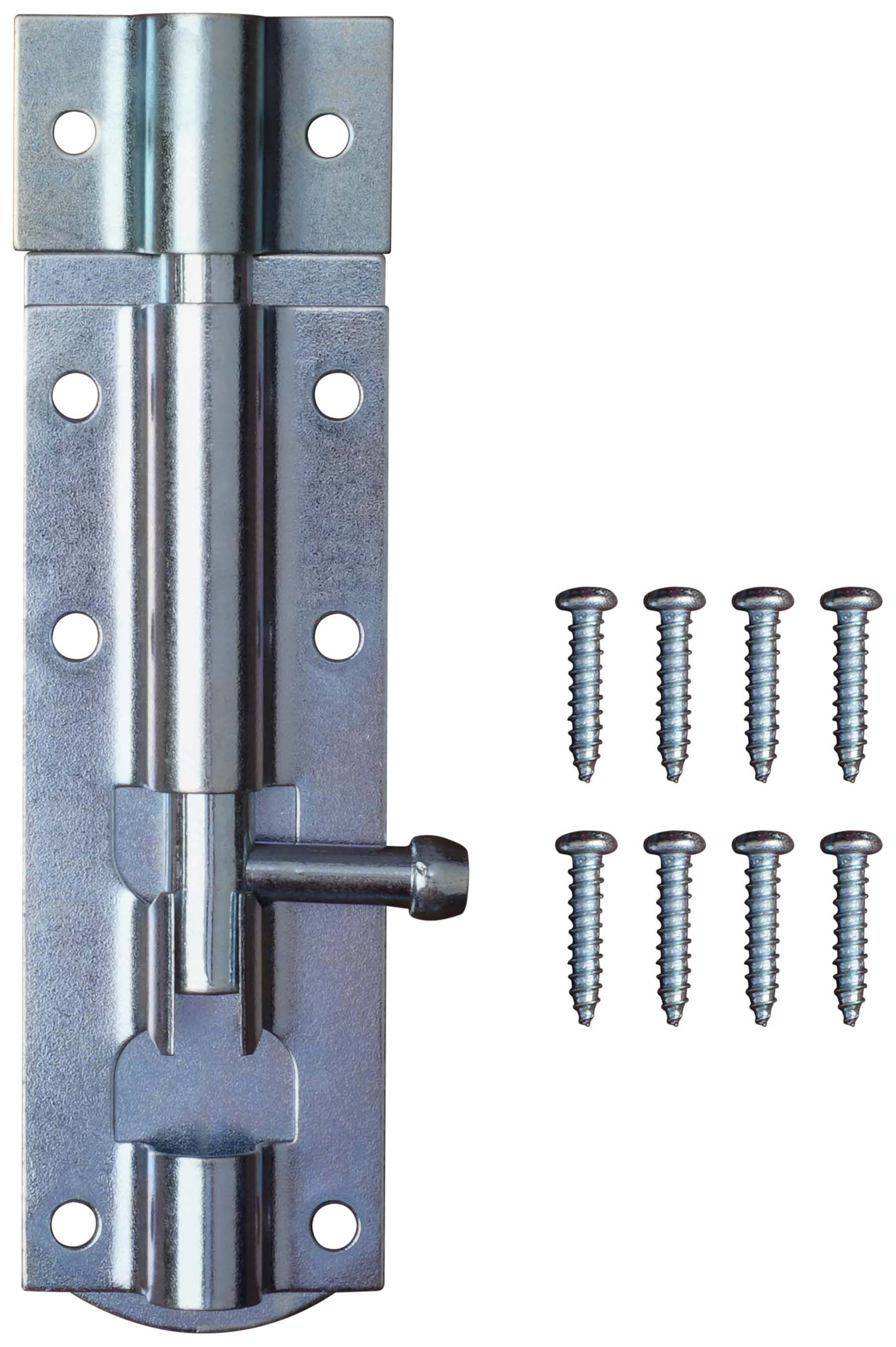 Wickes Zinc Plated Tower Bolt - 100mm