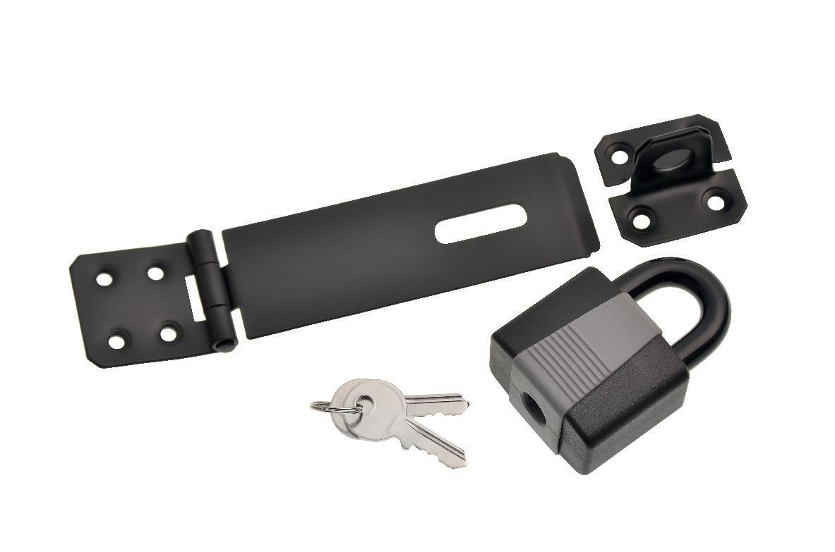 Image of Wickes Shed Locking Kit - Black